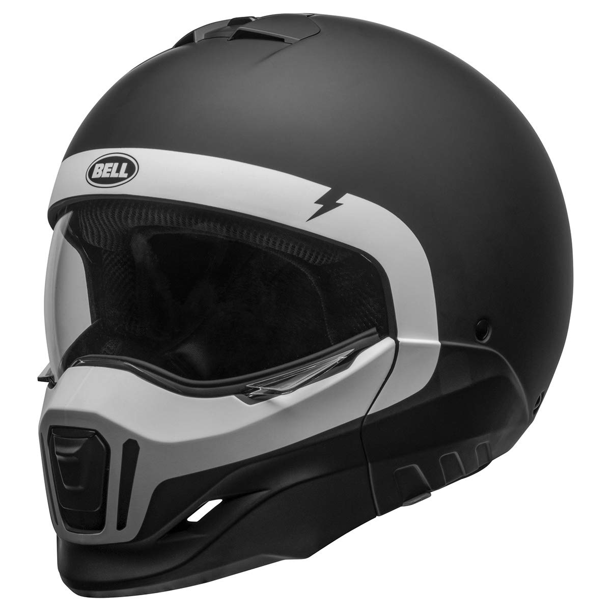 Bell Broozer Helmet (Cranium Matte Black/White - Small)