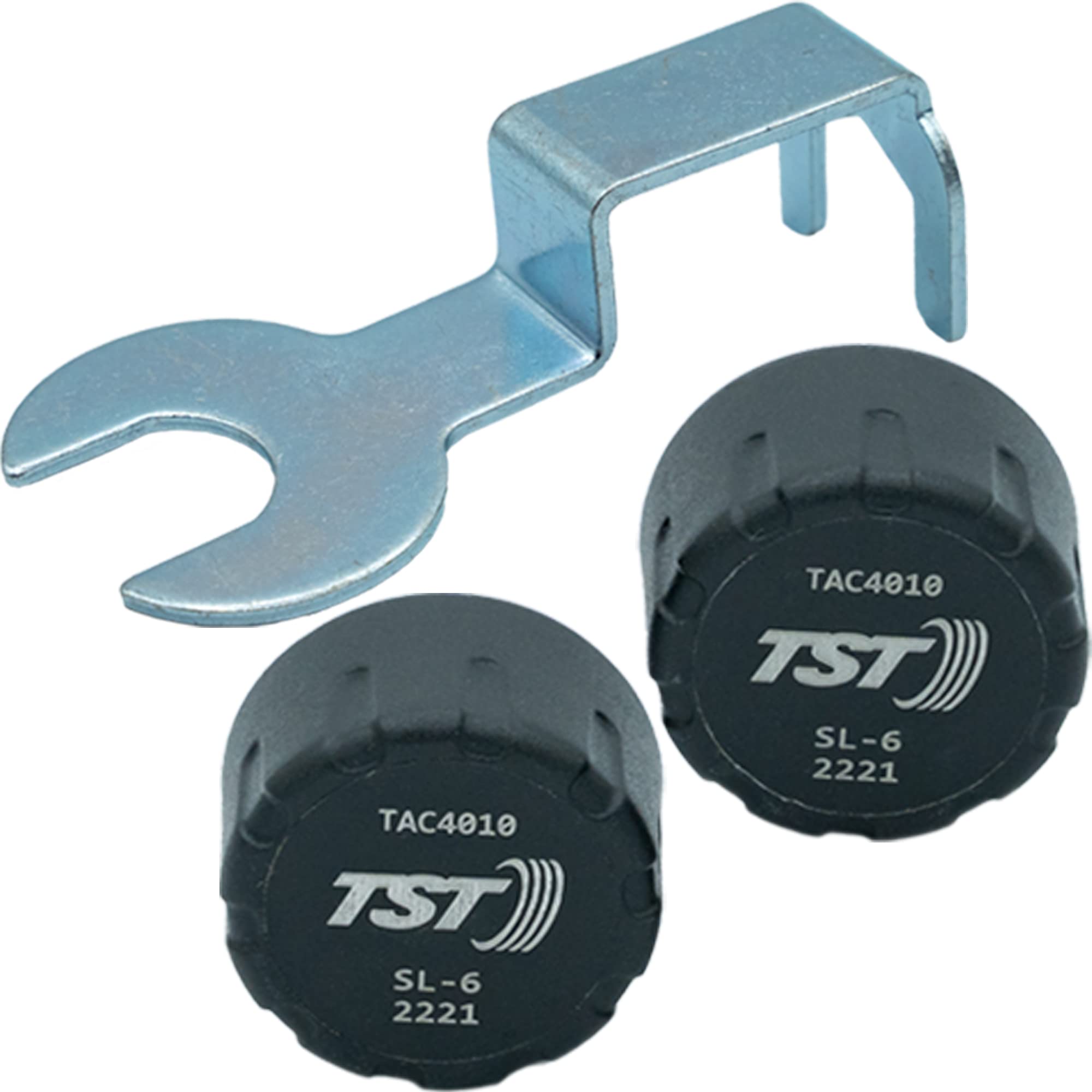 TST 507 Tire Pressure Monitoring System, 2 Cap Sensors for Metal or Rubber Valve Stems by Truck System Technologies, TPMS for RV
