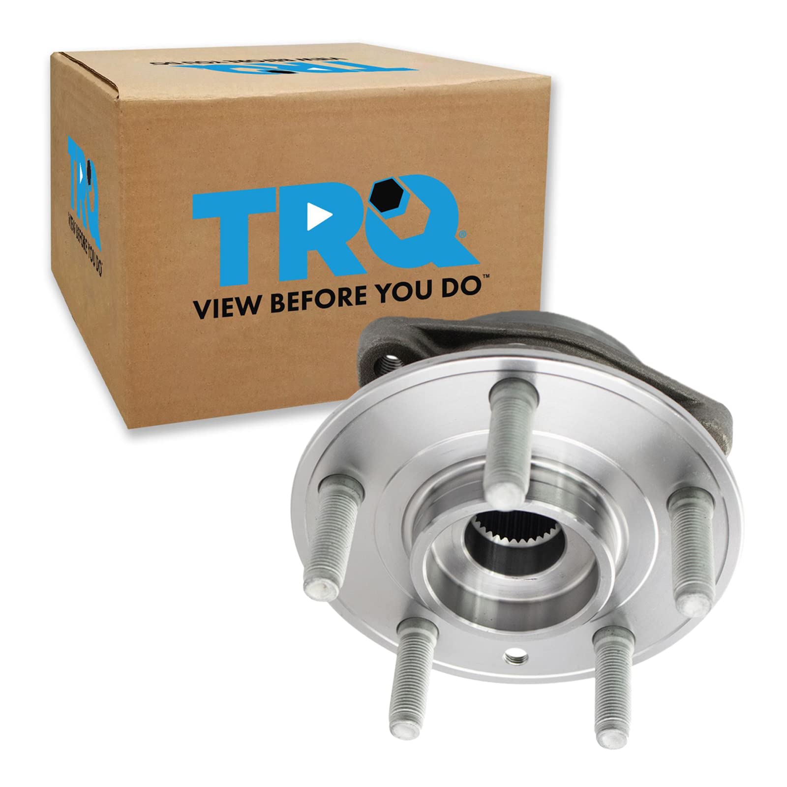 Trq Front Left Right Wheel Hub Bearing Assembly Driver Passenger Side Compatible With 2020-2023 Jeep Gladiator 2018-2023 Wrangle