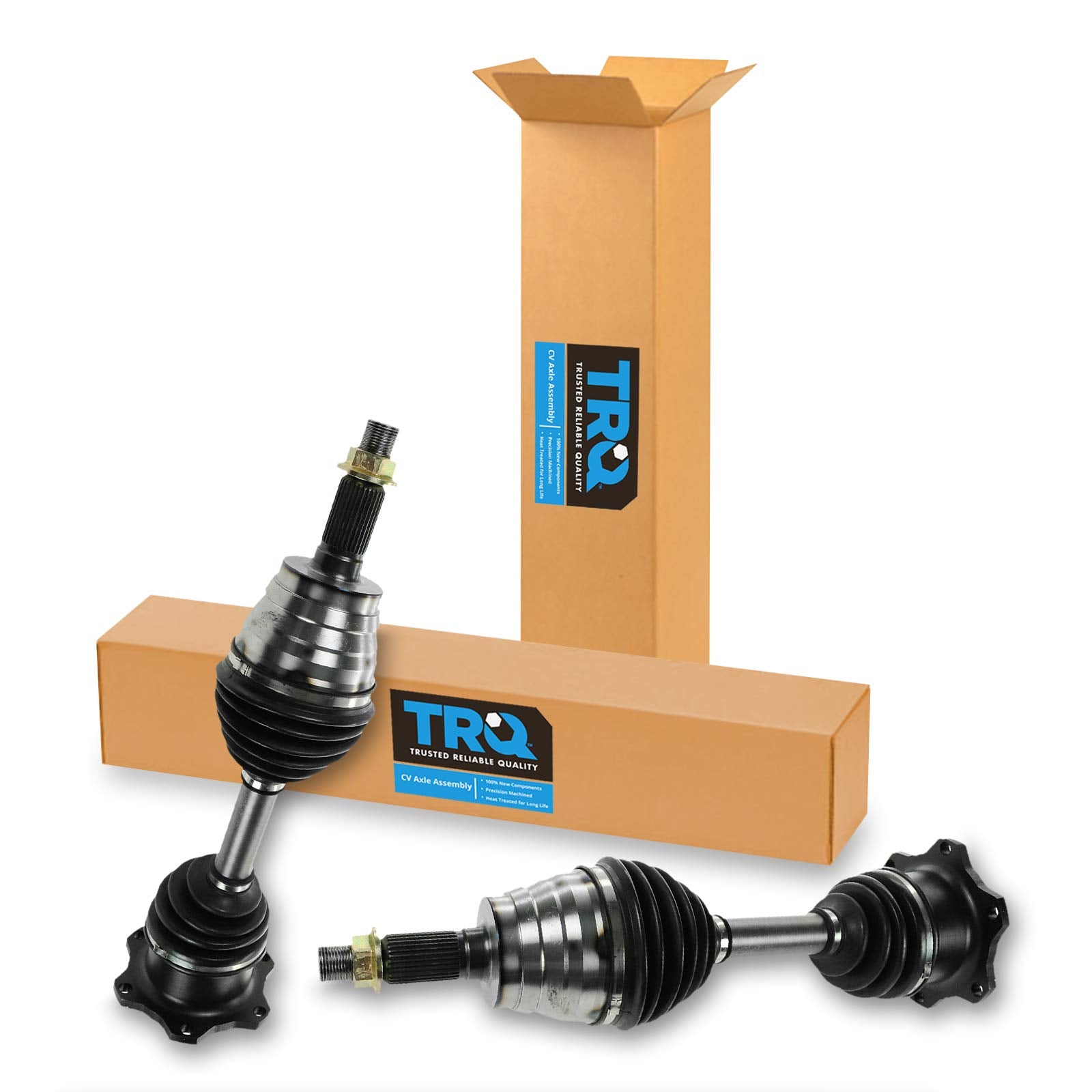 Trq Front Cv Axle Shaft Assembly Set Compatible With 1994-1999 Chevrolet K1500 Suburban 1989-2000 K2500 1992-1999 K2500 Suburban