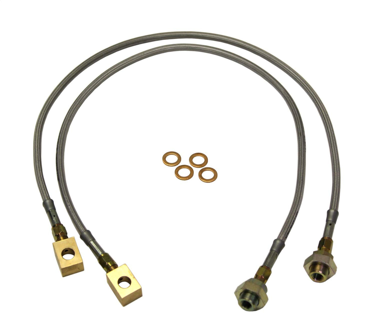 Skyjacker (FBL18) 6''- 8'' Stainless Steel Brake Line - Pair
