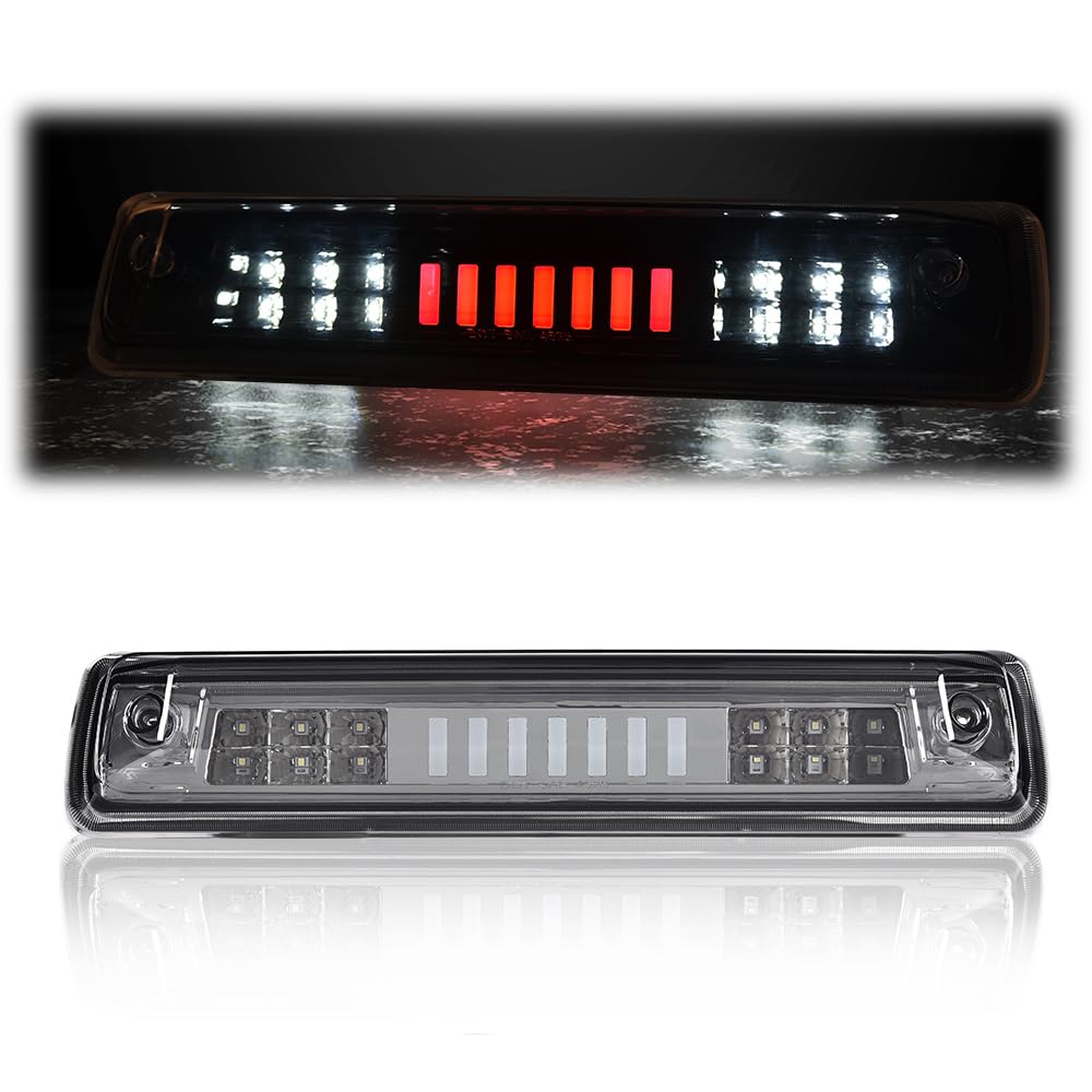 LQI LED 3rd Third Brake Light Compatible with Chevy Colorado/GMC Canyon 2015-2018 High Mount Rear Stop Light Cargo Lamp Type I l