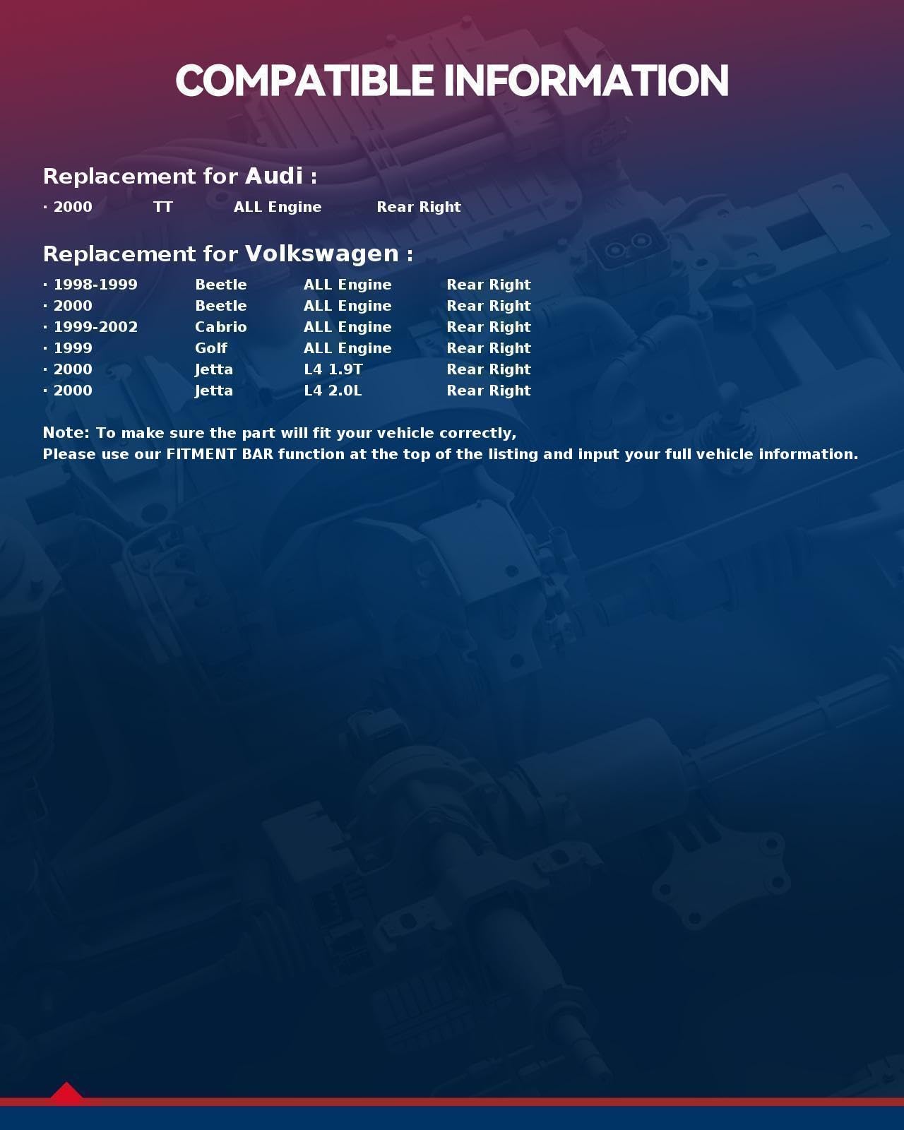 Kax Disc Brake Caliper Assembly Fit For 1998-2000 Volkswagen Beetle, 2000 Volkswagen Jetta, 1999-2002 Volkswagen Cabrio, 1999 Vo