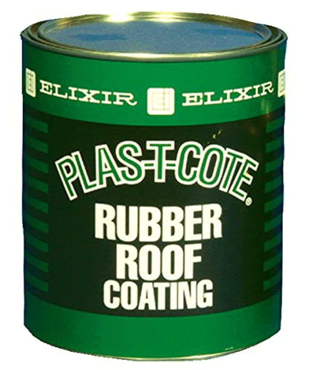 Dehco 46032 White Rubber Roof Coat - 1 Quart