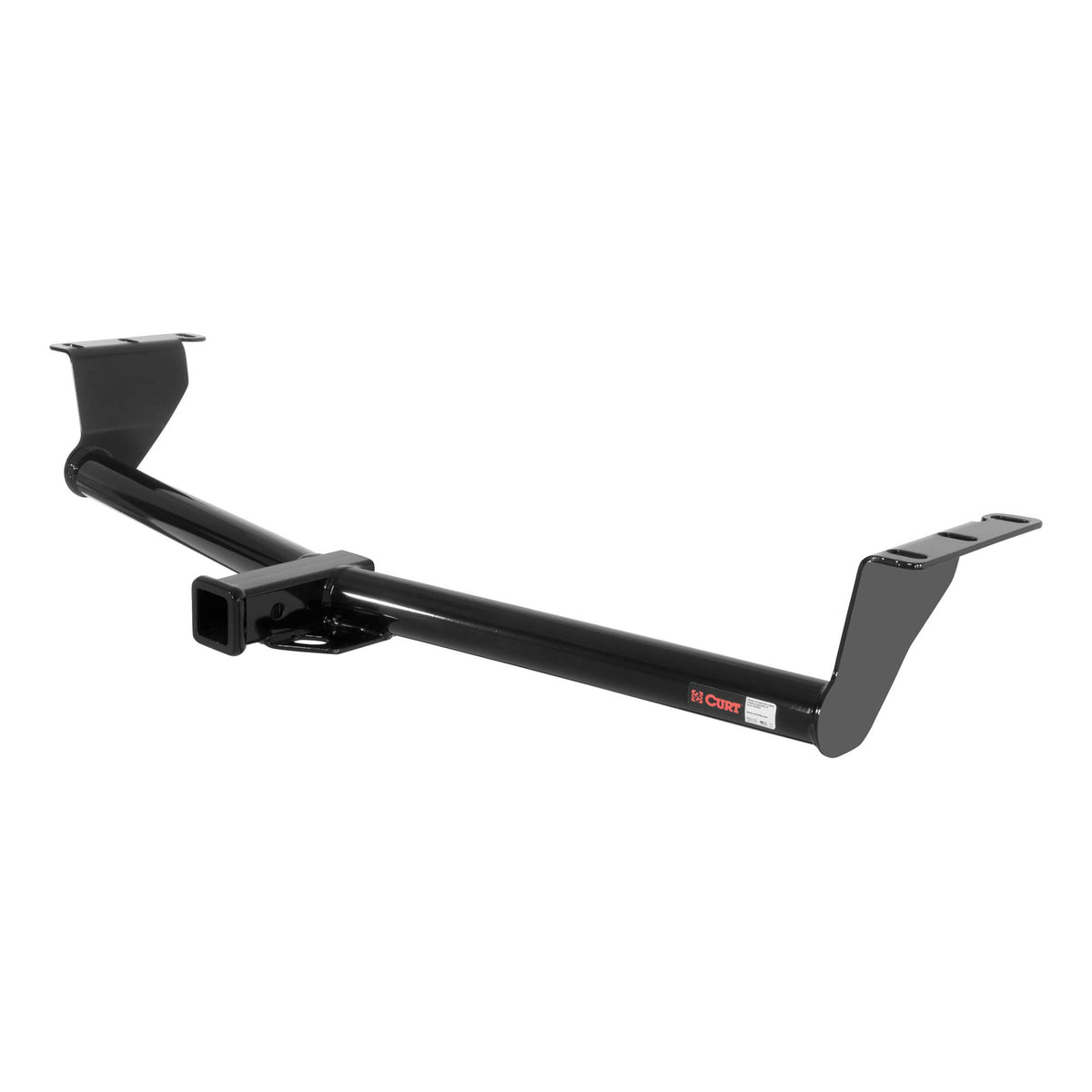 CURT 13345 Class 3 Trailer Hitch, 2-Inch Receiver, Fits Select Hyundai Entourage, Kia Sedona, GLOSS BLACK POWDER COAT
