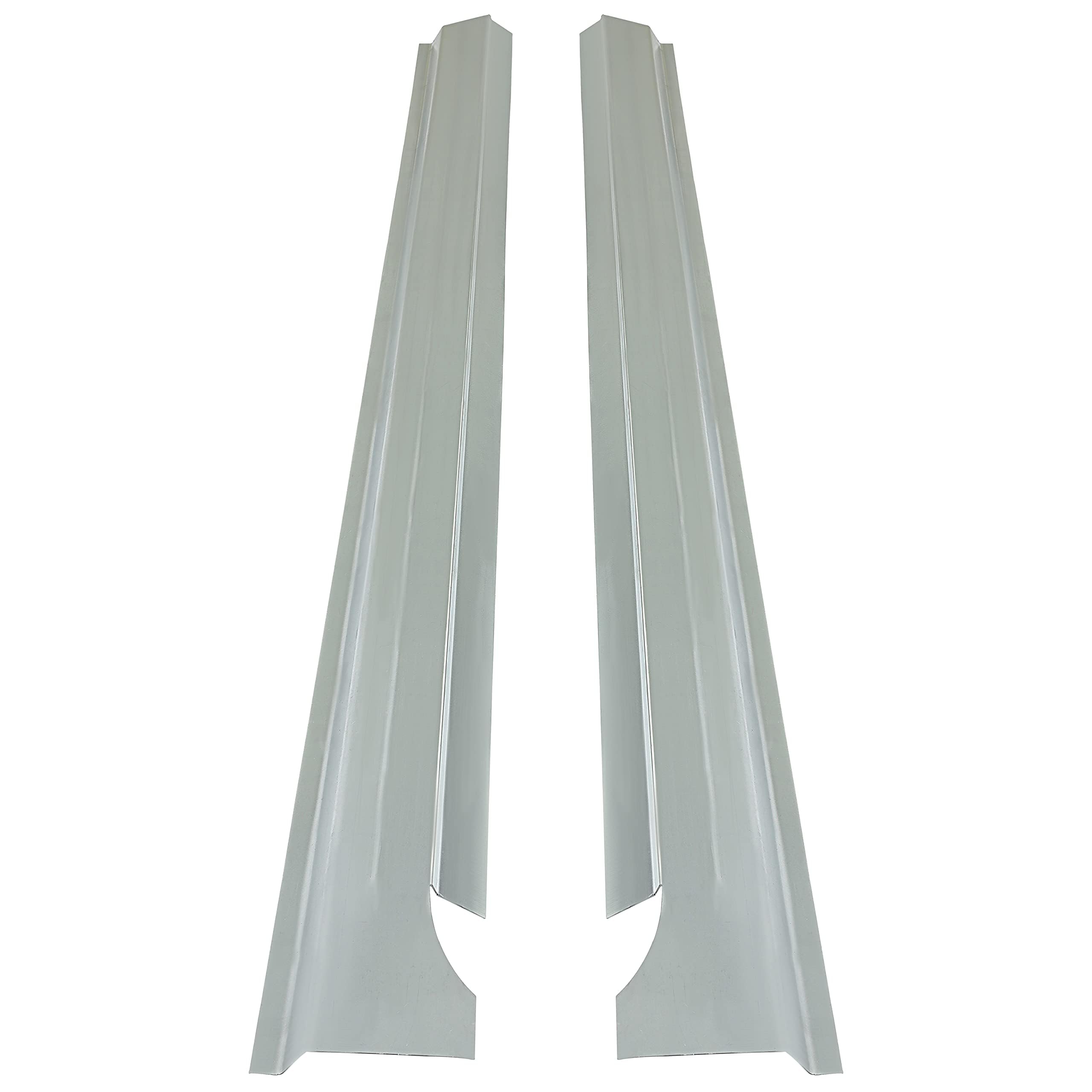 Pair Slip-On Crew Cab Rocker Panels Compatible With 2009-2018 Dodge Ram 1500 2500 3500