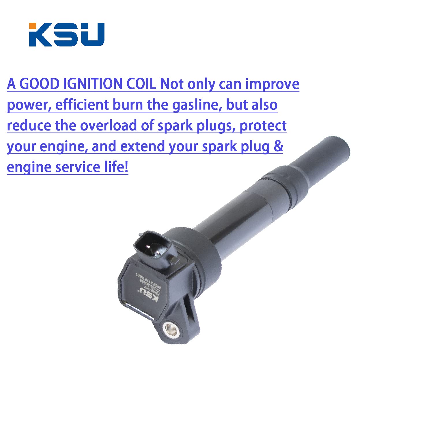 Ignition Coil Pack For Kia Soul Forte Hyundai Tucson Elantra 2011-2016 (1.8L 2.0L Only) Replacement For Uf651 5C1861 C1804 1788511 273002E000(4 Pack)