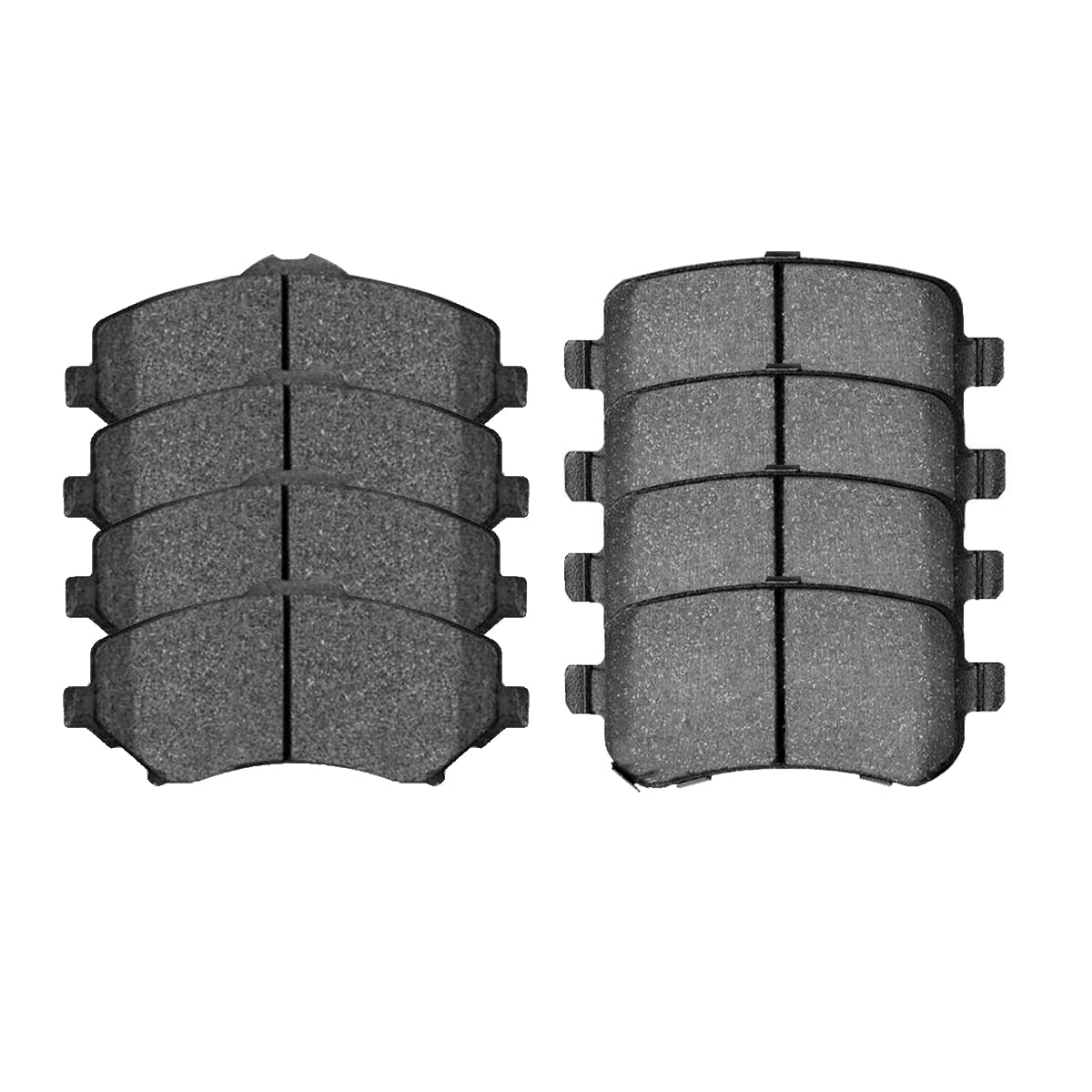 Autoshack Front And Rear Ceramic Brake Pads Set 8Pcs Replacement For 2008-2012 Dodge Grand Caravan 2009-2012 Journey 2008-2012 Chrysler Town & Country 2009-2012 Vw Routan 3.6L V6 Awd Fwd Scd1273-1326