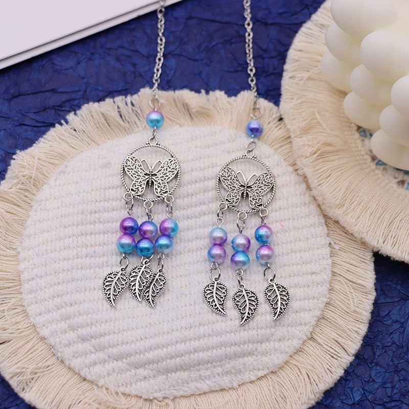 Rear View Mirror Accessories - Car Mirror Hanging Accessories - Car Pendant, Car Charms Ornament for Men and Women Hanger(Star)