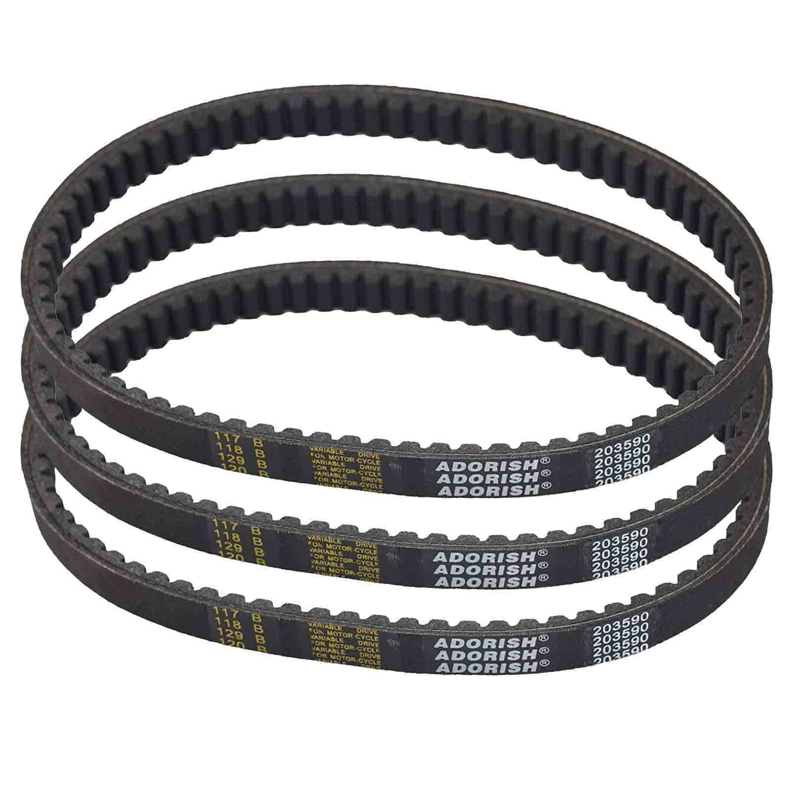 30 Series Go Kart Drive Belt Replacement For Comet 203590, Comet 203590A (Pack Of 3)