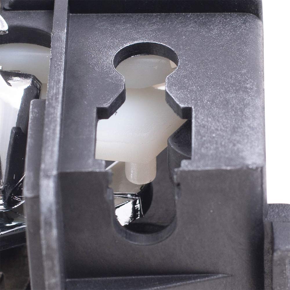 AutoandArt Brock Replacement Pair Set Inside Interior Chrome Door Handles Compatible with Escape Mariner & Hybrid Tribute EF92-73-330