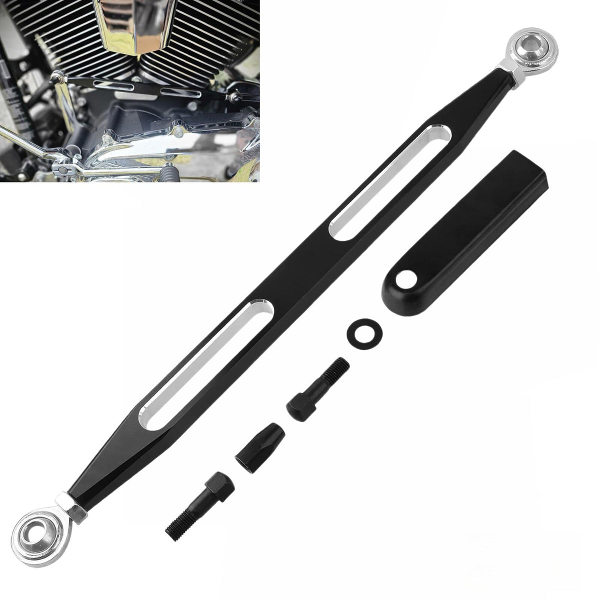 TDZ Shift Linkage for 1980-2024 Harley Softail Dyna Road King Electra Glide Street Glide Touring