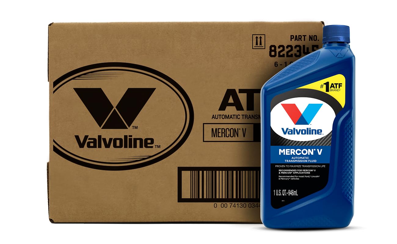Valvoline Mercon V (Atf) Conventional Automatic Transmission Fluid 1 Qt, Case Of 6