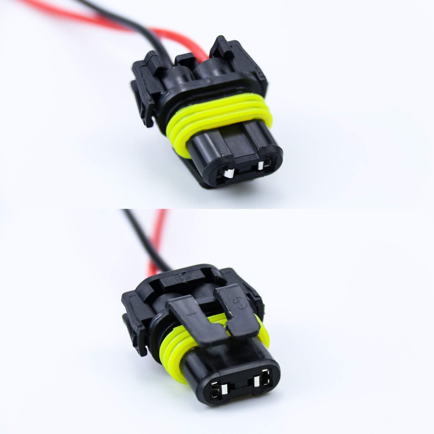 Ibrightstar Nylon 9005 9006 9012 9145 H10 Female Adapter Wiring Harness Sockets Wire For Headlights Fog Lights