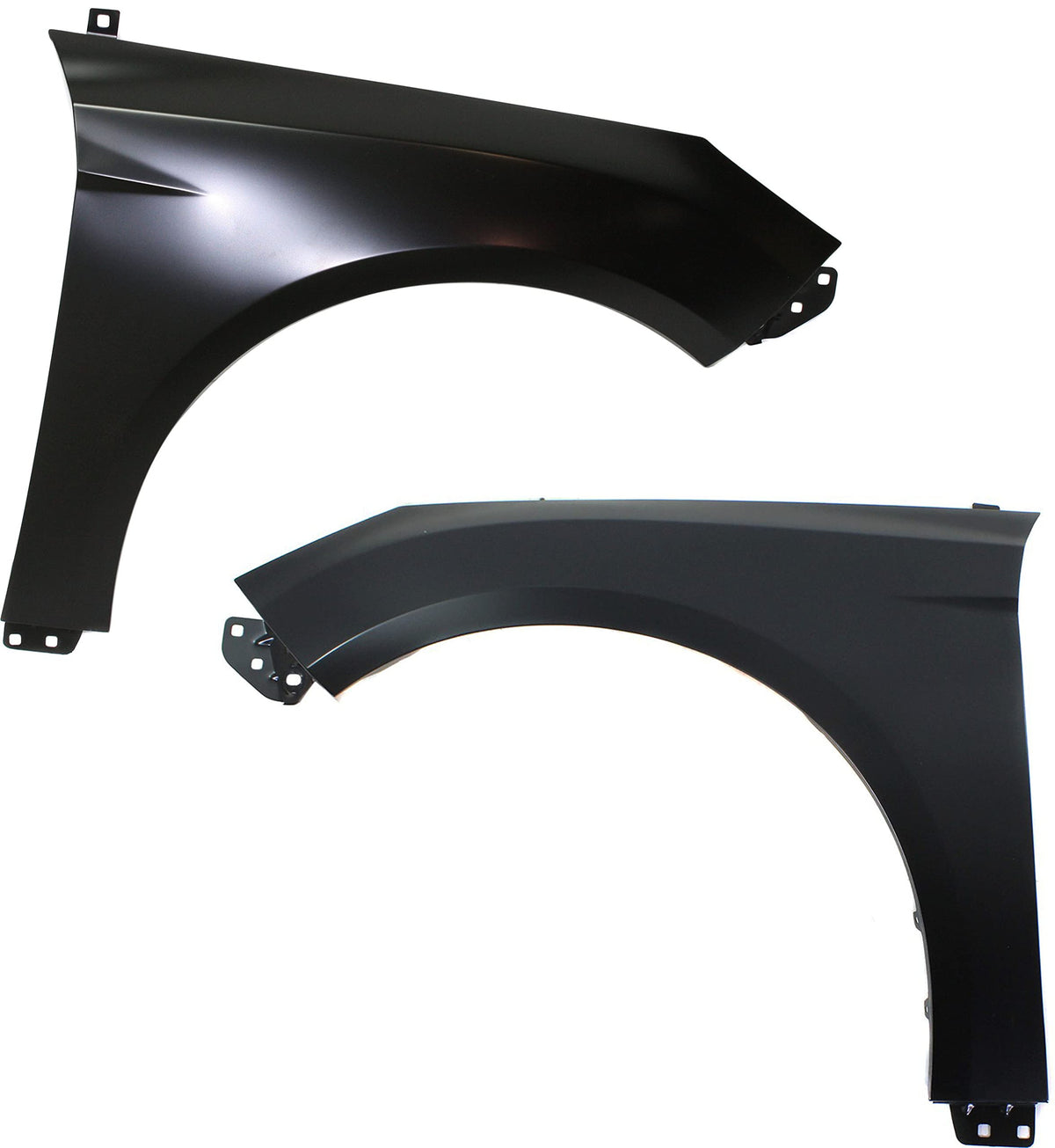 Garage-Pro Front Fender Set of 2 Compatible With 2012-2018 Ford Focus Primed Steel Driver and Passenger Side