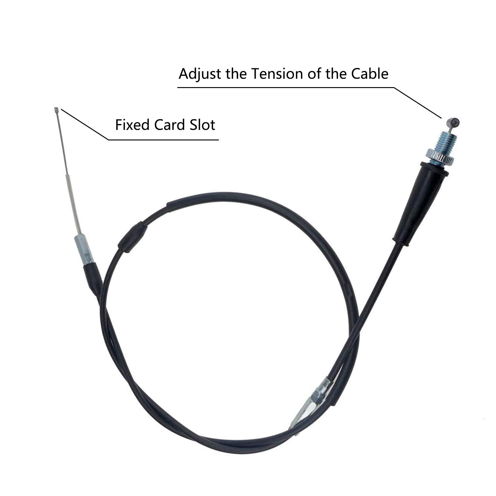 AUGREX Throttle Cable 4KB-26311-00-00 for Yamaha Bear Tracker 250, Wolverine 350, Kodiak 400, Big Bear 350