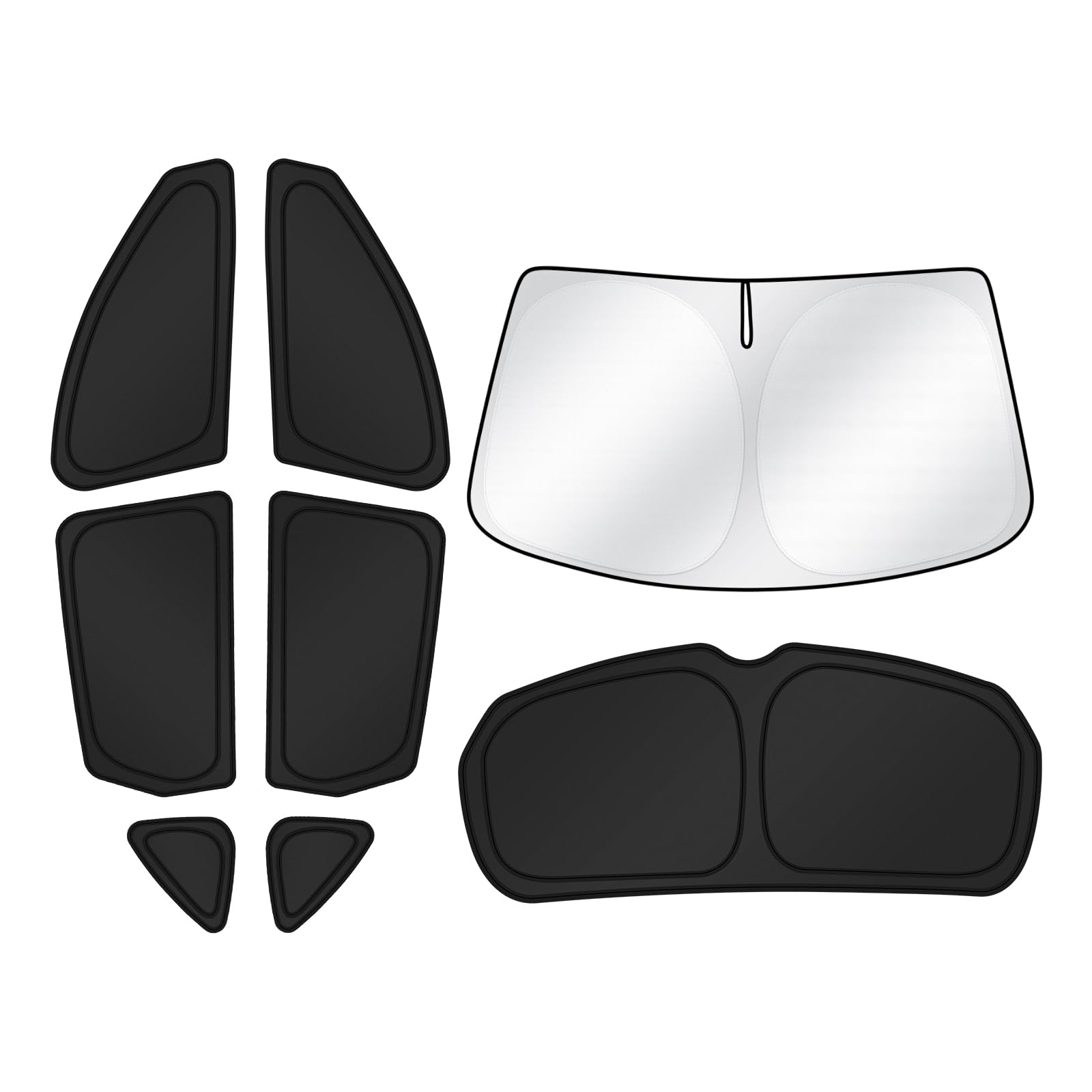 Canvcle Sunshades For 2019-2025 Acura Rdx Accessories Windshield Sun Shade Side Rear Window Shade Cover Sun Visor Shield Privacy