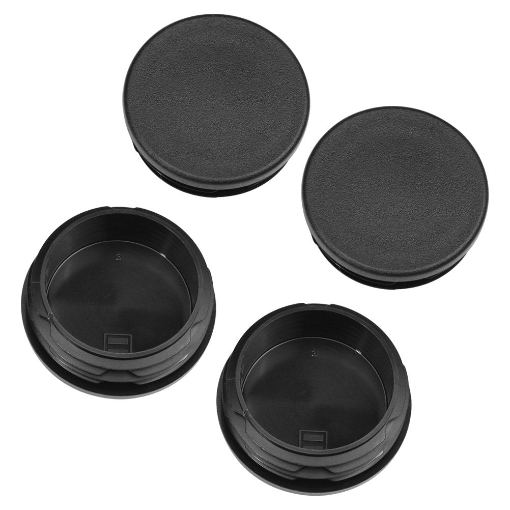 Frame Tube Plug Set Of 4 - Compatible With Chevy Silverado & Gmc Sierra 1500-99, 2000, 2001, 2002, 2003-2014, 2015, 2016, 2017, 