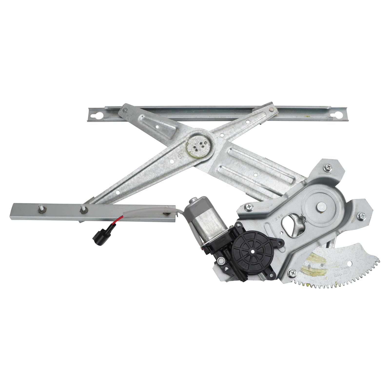 Trq Rear Left Power Window Motor & Regulator Assembly Compatible With 2002-2010 Dodge