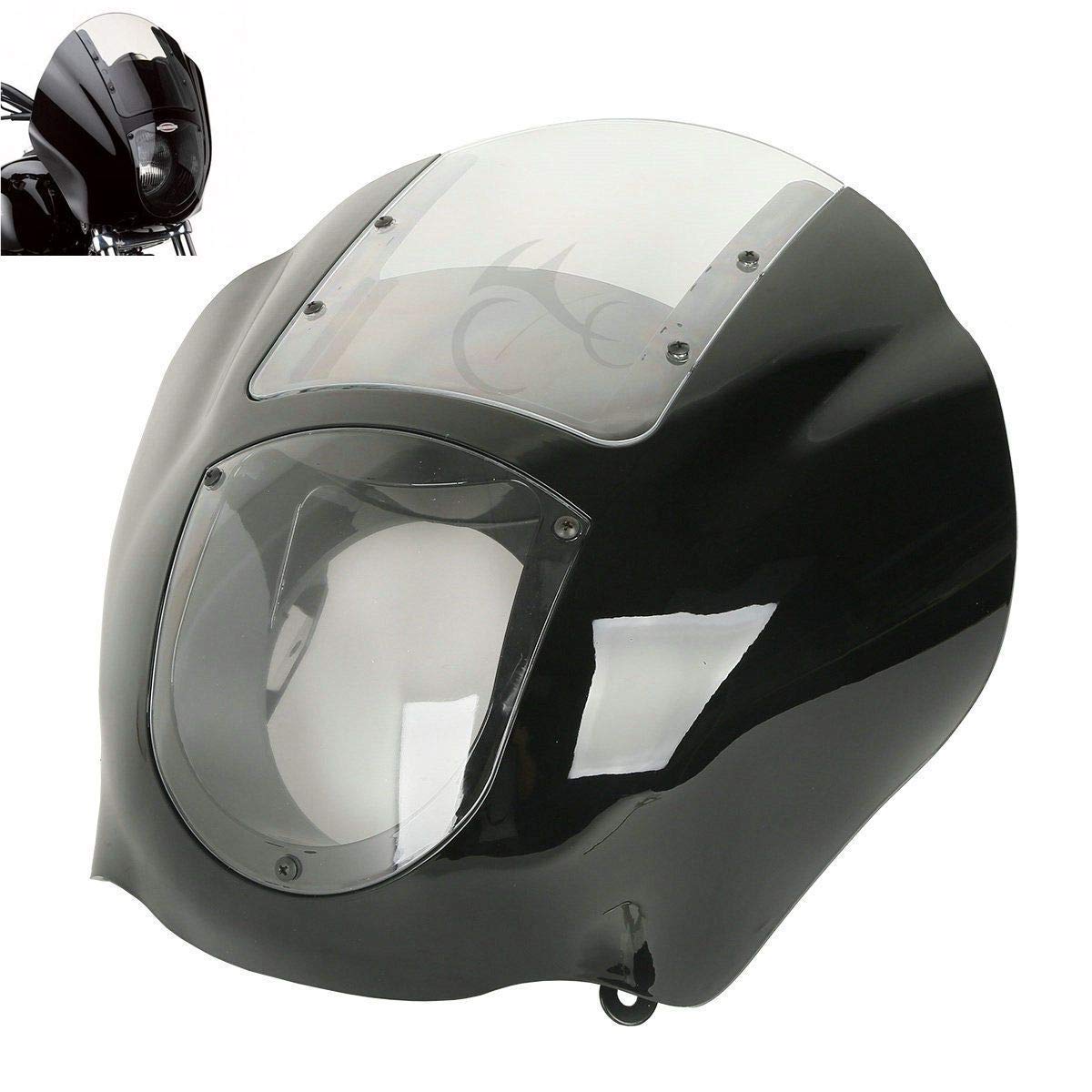 Tcmt Quarter Fairing Kit Fits For Harley 1988-Later Xl 1986-1994 Fxr 1995-2005 Dyna Models