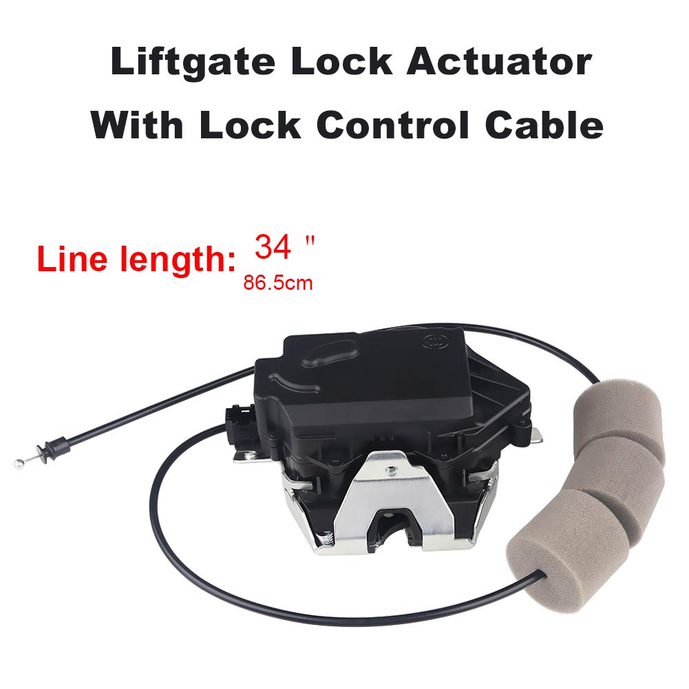 Wmphe Tailgate Latch Liftgate Lock Actuator Assembly Compatible With Mercedes Benz Gl320 R320 2007-2009, Gl500 Gl550 Gl450 R350 2008-2012, Ml350 Ml500 R500 2006 2007, Oem 1647400735, 937-906