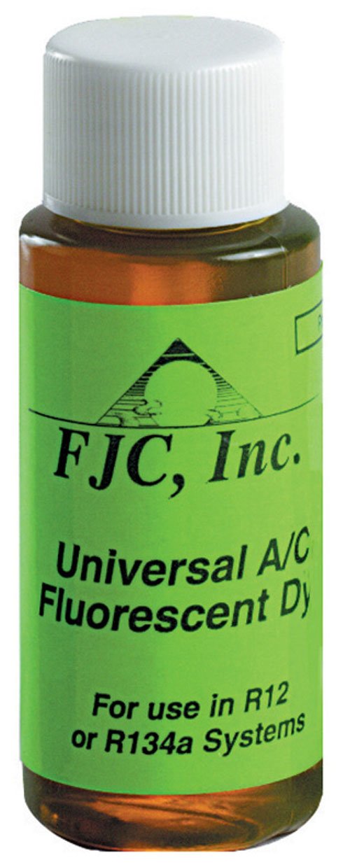 FJC 4910 Universal A/C Fluorescent Leak Detection Dye  1 oz.