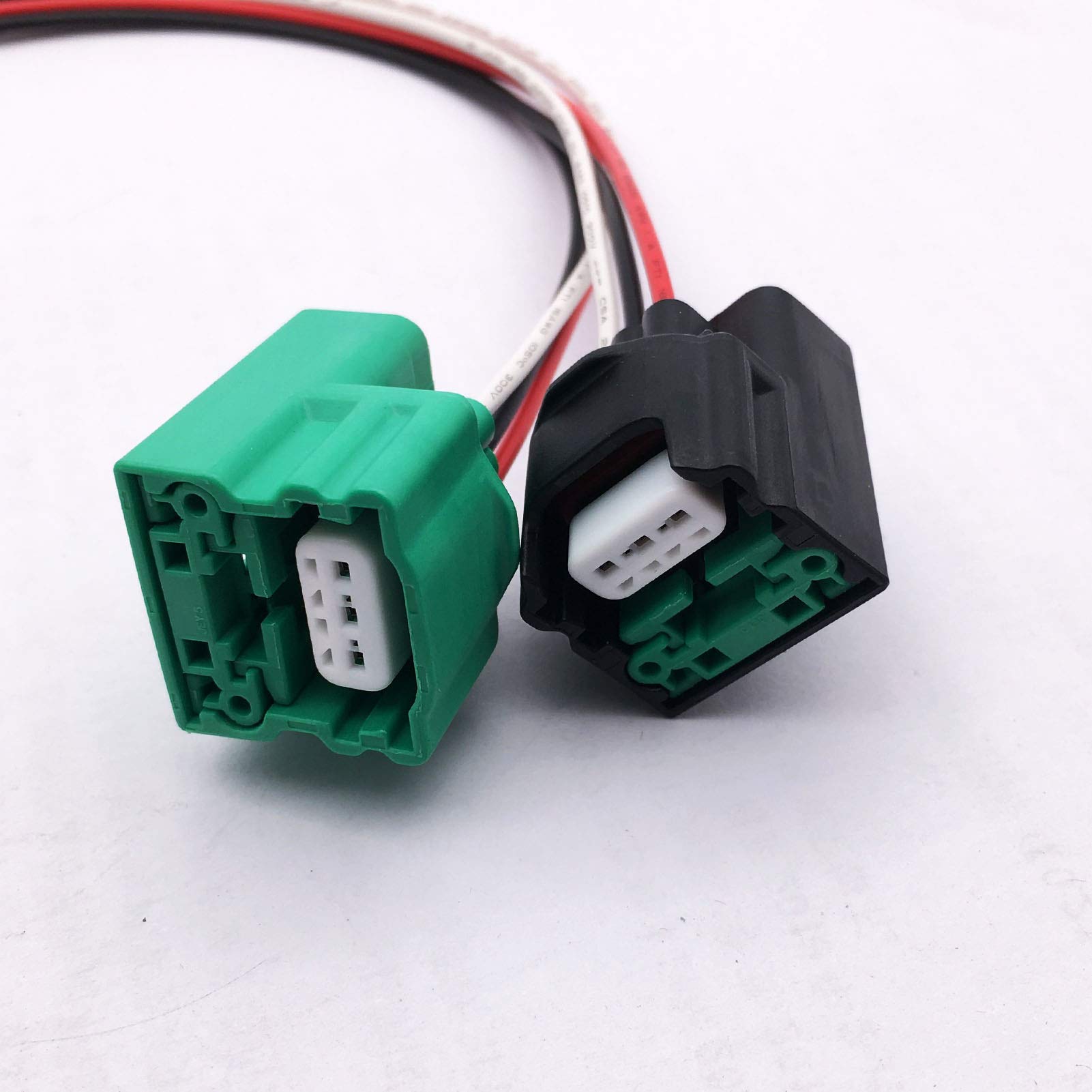 IBVIBV 2PCS Connector Harness Plug Replacement for Nissan Infiniti - Copper, Compatible with Camshaft & Crankshaft Sensors