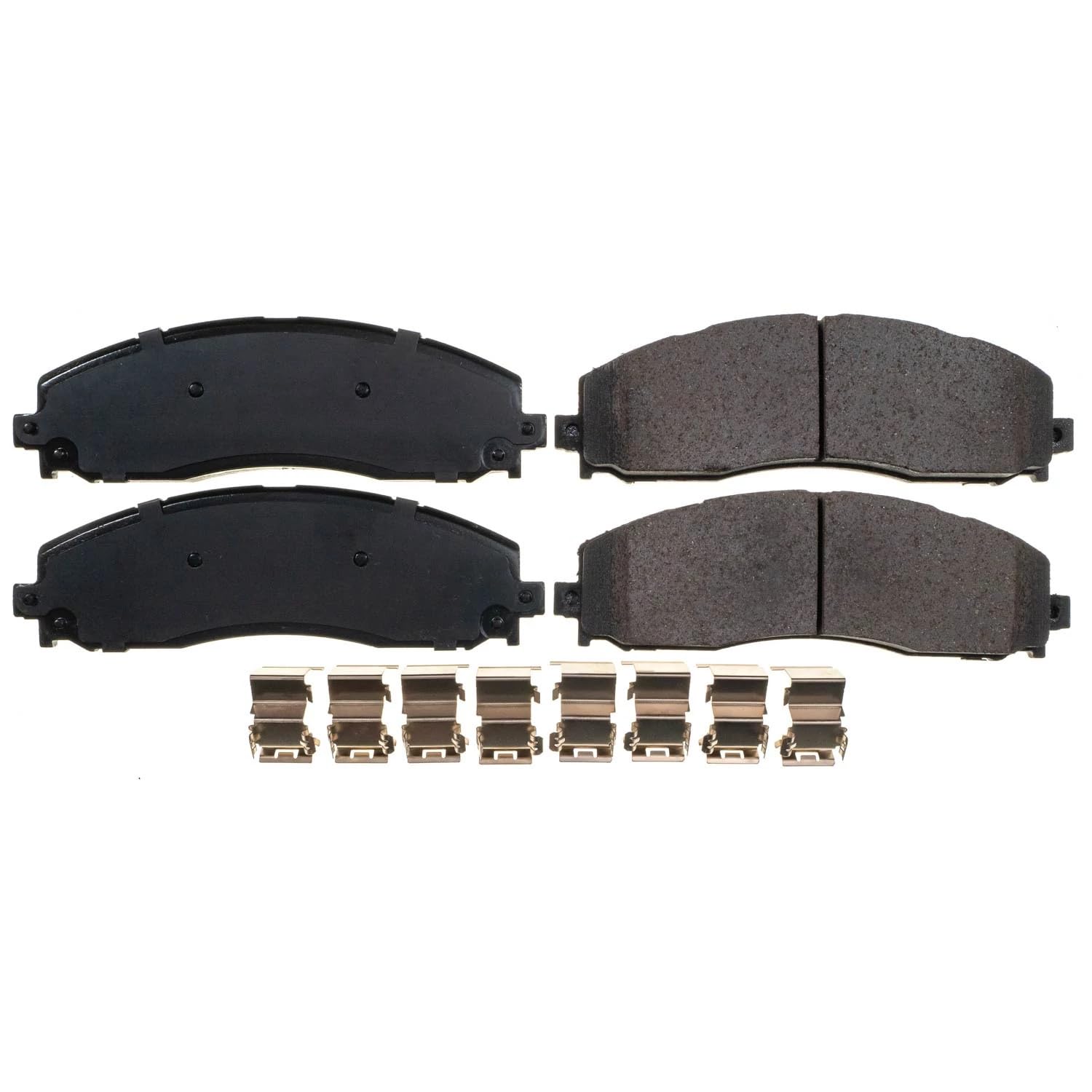 Power Stop 17-1691, Z17 Rear Ceramic Brake Pads with Hardware For 2013 2014 2015 2016 2017 2018 2019 2020 2021 2022 Ford F-250 F