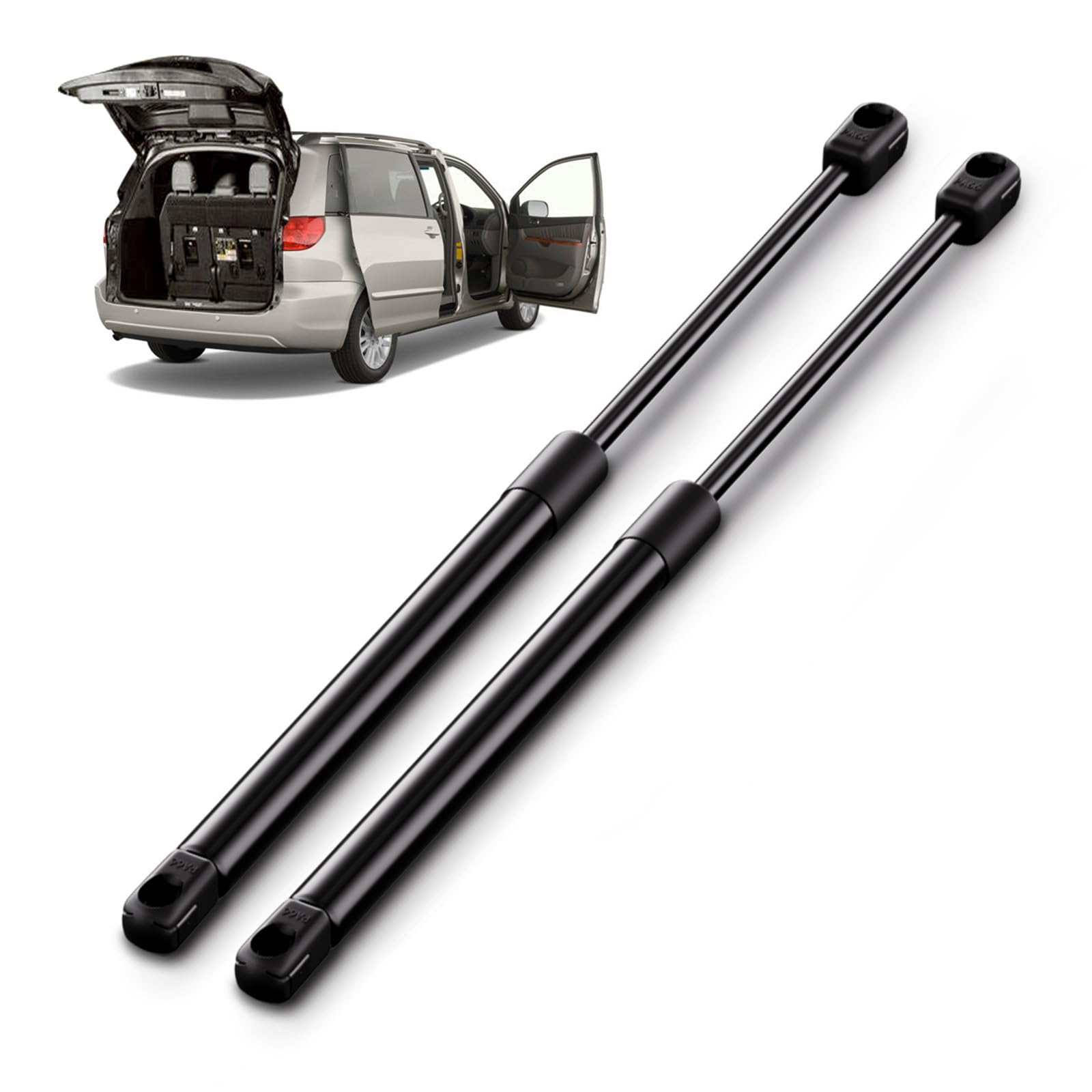Arana Rear Hatch Struts For Toyota Sienna 2011-2020, Liftgate Shocks Trunk Lift Support Fits 2011-2020 Toyota Sienna Base/Limite