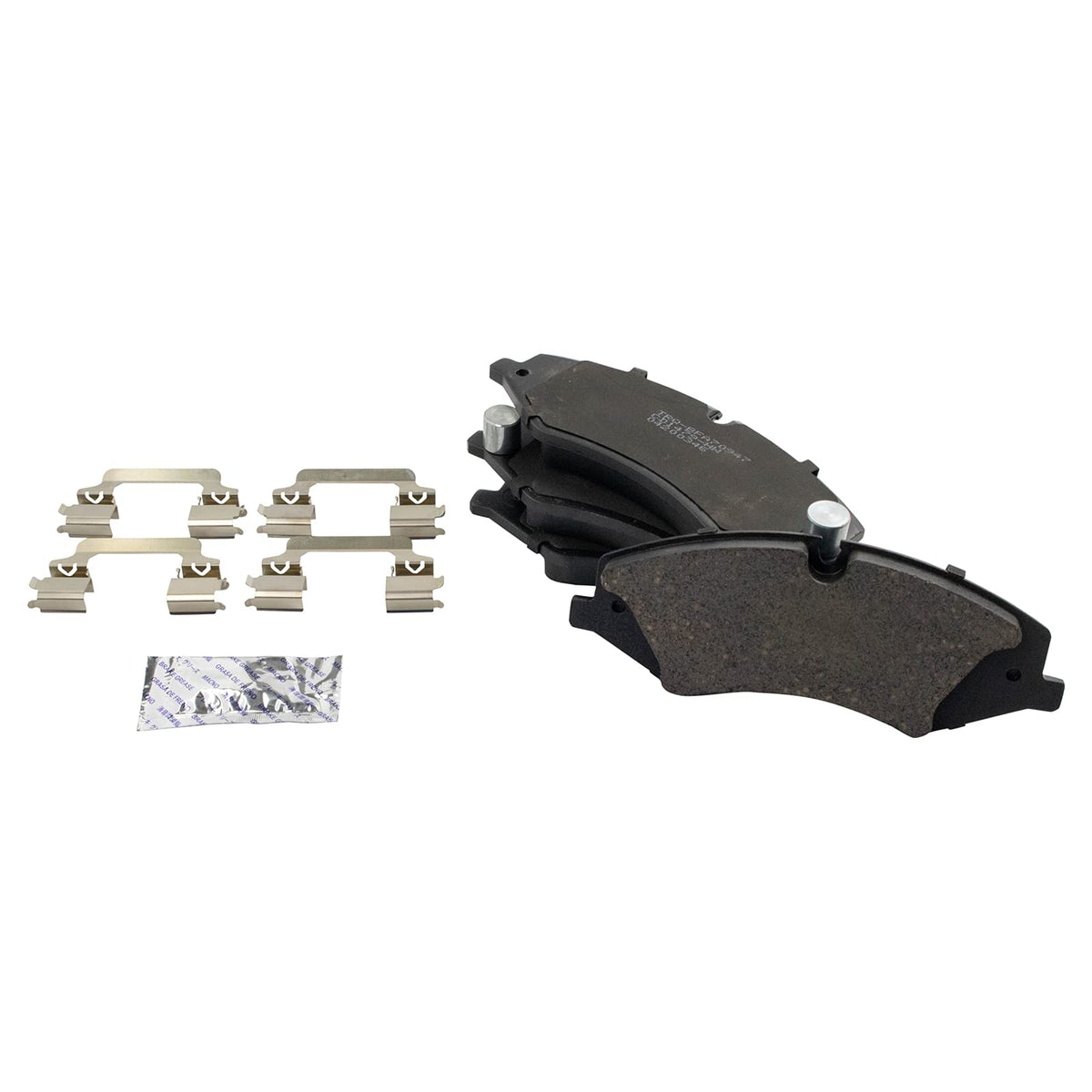 TRQ Front Brake Pads Ceramic Compatible with 2017 Land Rover Discovery, 2010-2016 LR4, 2014-2017 Range Rover, 2011-2017 Range Sp