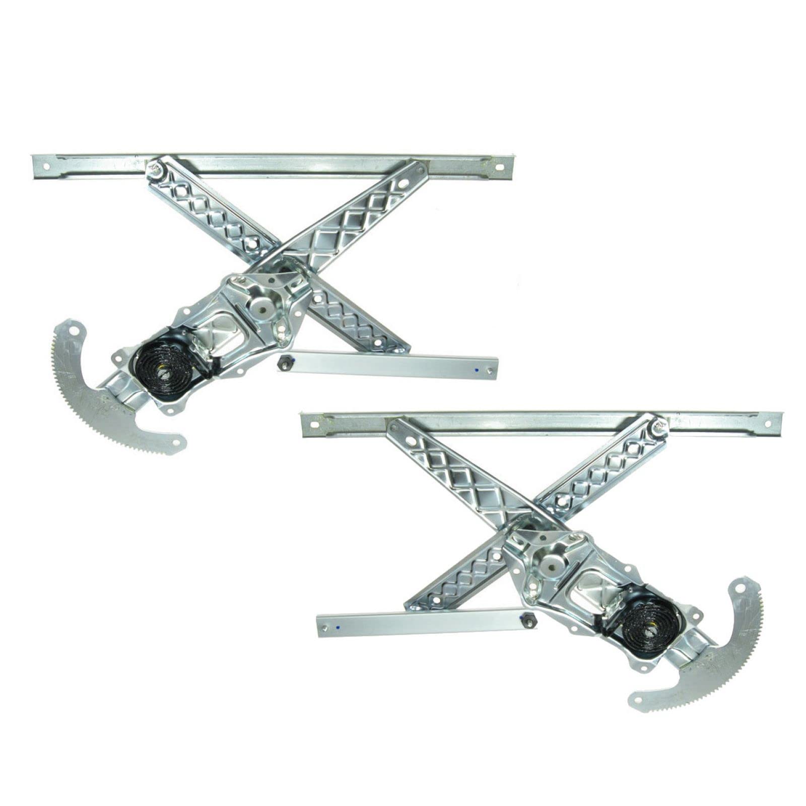 Trq Front Power Window Regulator Set Compatible With 1997-2002 Ford Expedition 2001-2003 F-150 2002 Lincoln Blackwood 1998-2002