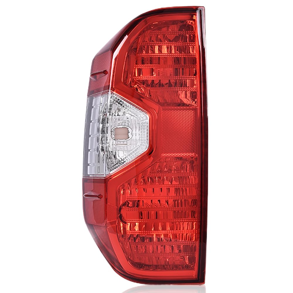 LQI Tail Lights Assembly Compatible with Toyota Tundra 2014-2021 w/o Bulbs Left Driver Side Rear Brake Lamps Assembly Luces tras