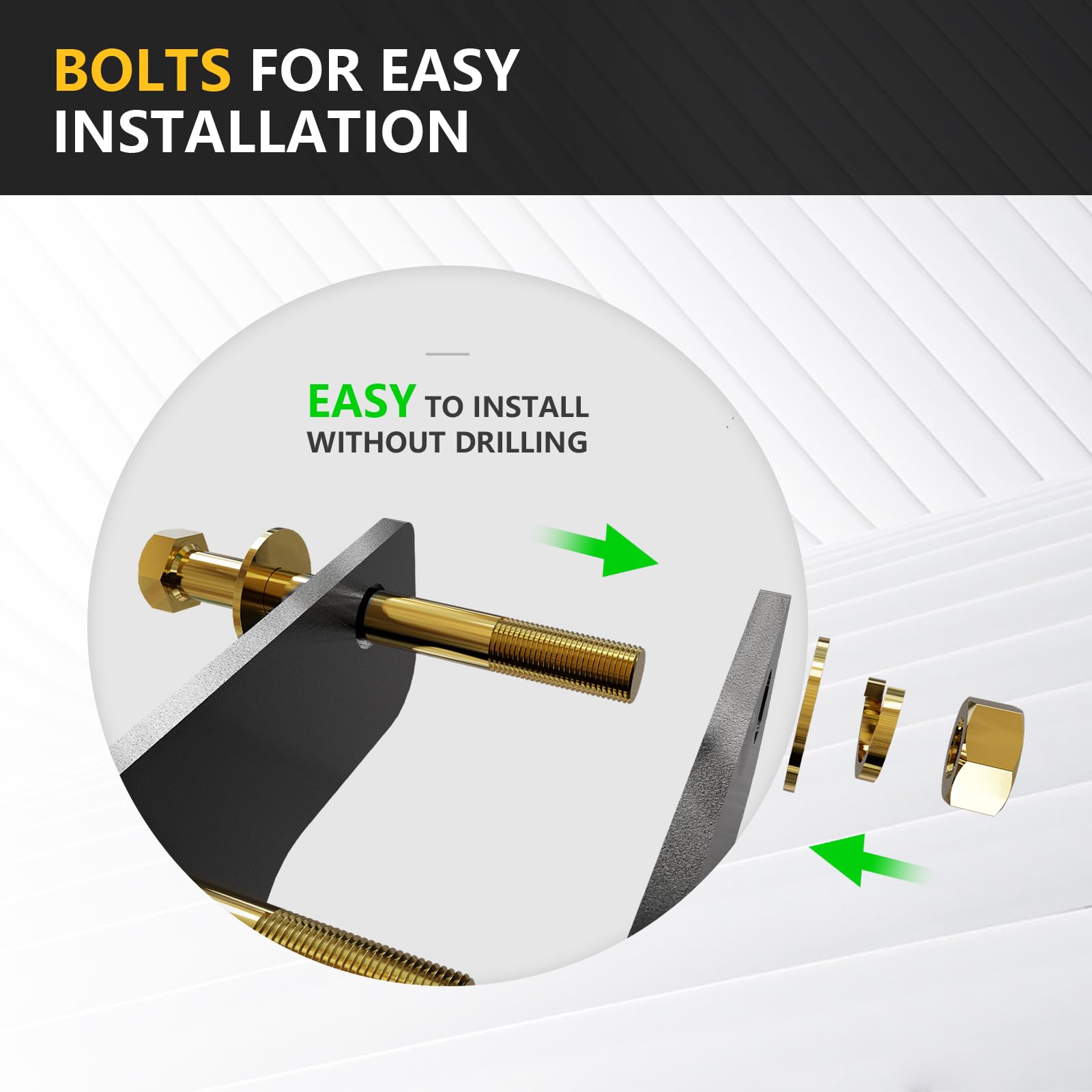 Yzona For Jeep Wrangler Tow Hitch Trailer Kit With 4-Pin Wiring Harness Compatible With 2007-2018 Jeep Wrangler Jk Jku Hitch Rec