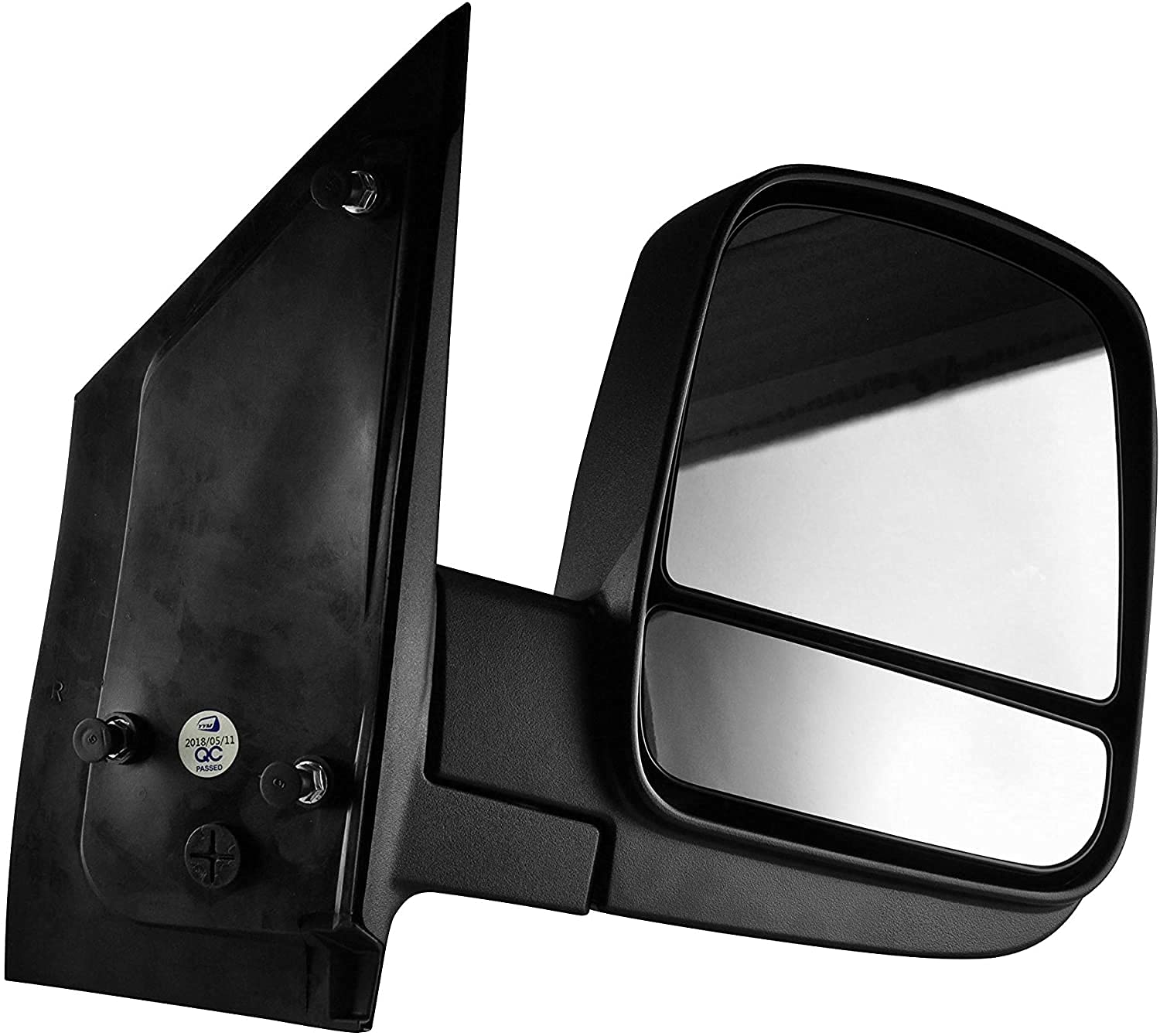 Dependable Direct Passenger Side Mirror Fits Chevy Express, GMC Savana 1500 08-14 & Chevy Express, GMC Savana 2500/3500 08-17 – Textured, Blind Spot Corner Glass – Right Side View Mirror OEM GM1321395