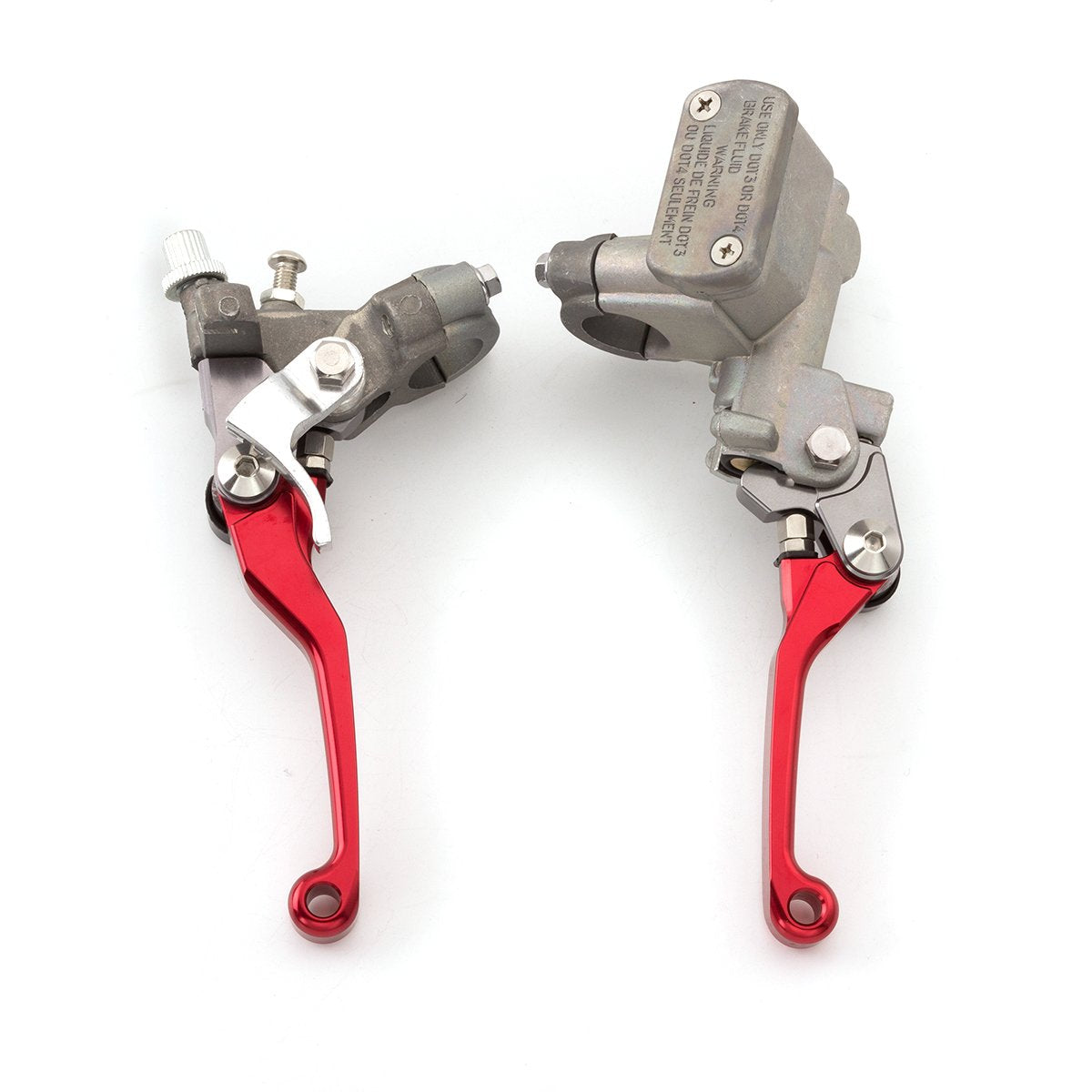 Rzmmotor Motorcycle Brake Master Cylinder Reservoir Clutch Lever Fit for CR125R CR250R 96-07, CR500R 92-01, CRF150R 07-16, CRF25