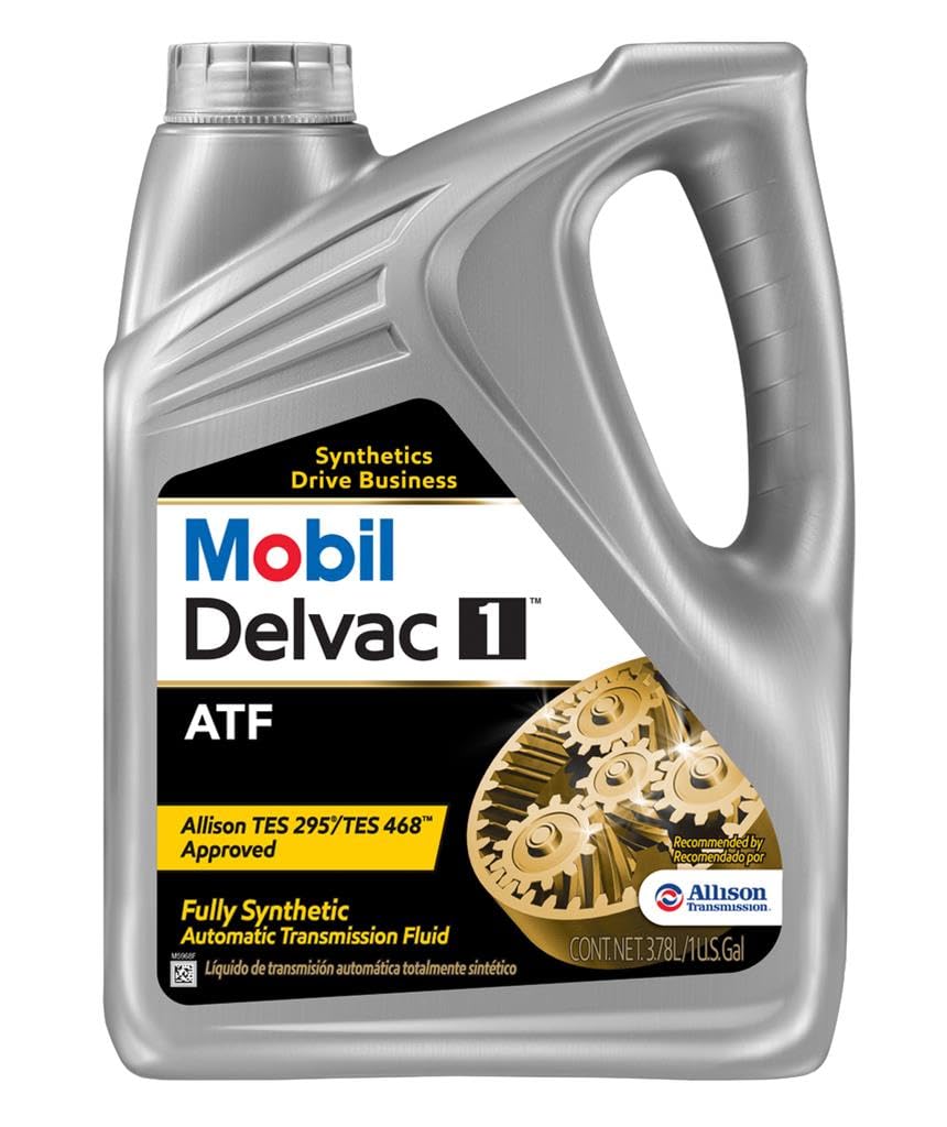 Mobil Delvac 122062 Synthetic Automatic Transmission Fluid 1 Gallon