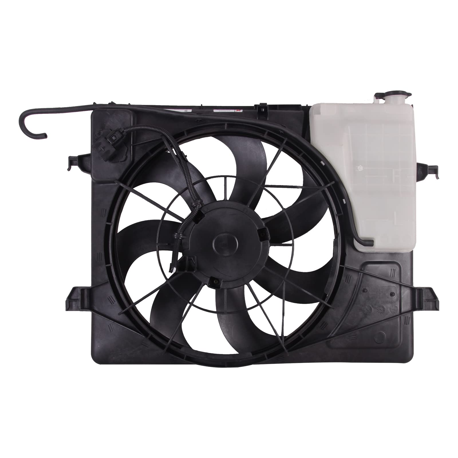 TYG OE Replacement(CAPA Quality) Cooling Fan Extra Silent for 2010(from 8-26 '10)-2013 Kia Forte Sedan, 2011-2013 Forte Hatchbac