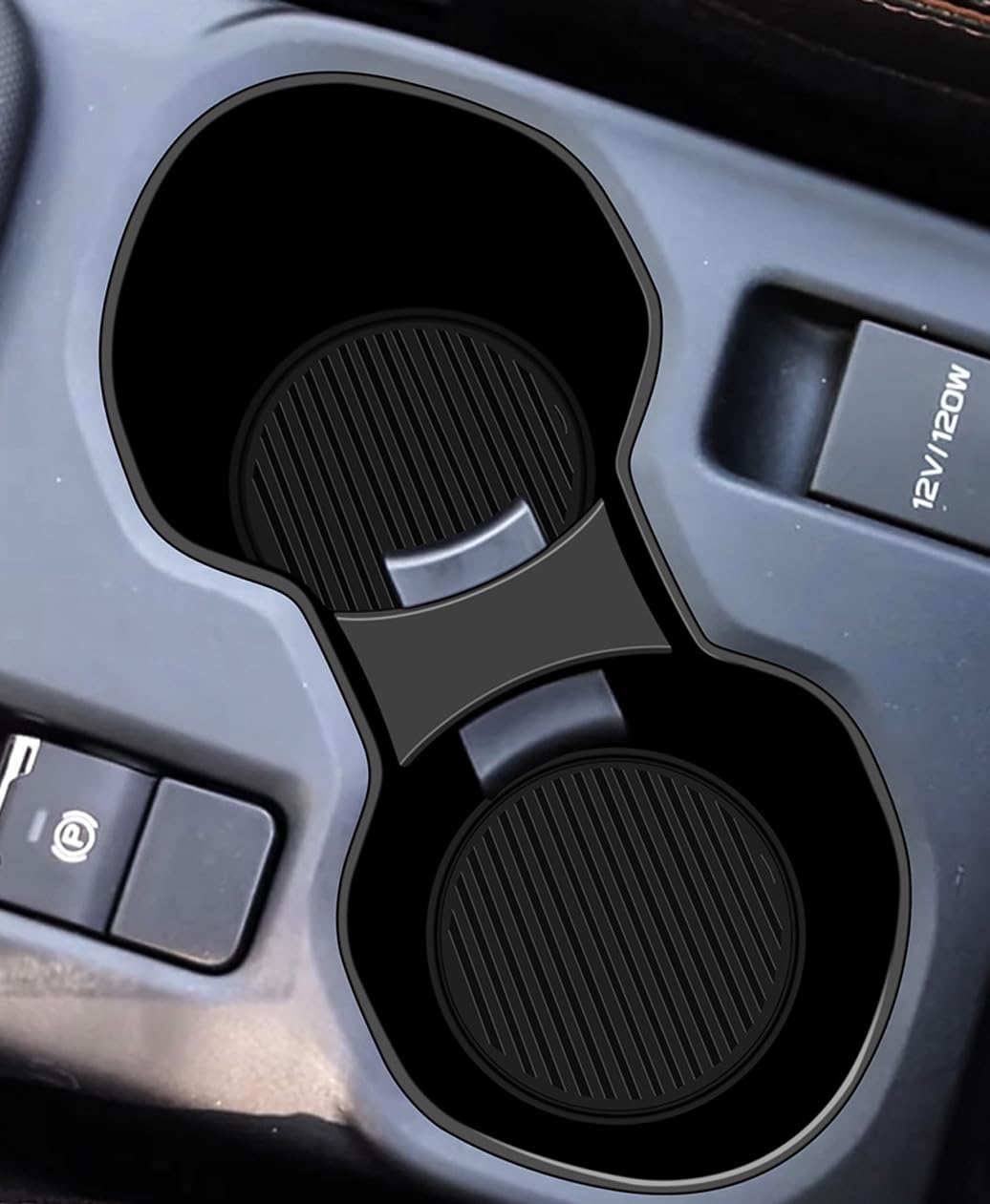 Car Cup Holder Inserts Replacement for 2025 Forester Accessories,Durable Front Cup Holder Inserts Drink Holder for 2025 Forester