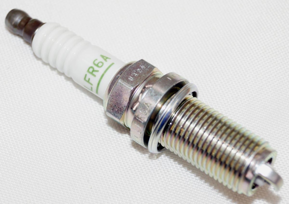 NGK Spark Plug LFR6A 6668 (Pack of 8) Watercraft FX FZR FZS VX VXR VXS Reach 26.5mm Hex Size 16mm Gap 0.9mm Resistor Value 5K Oh