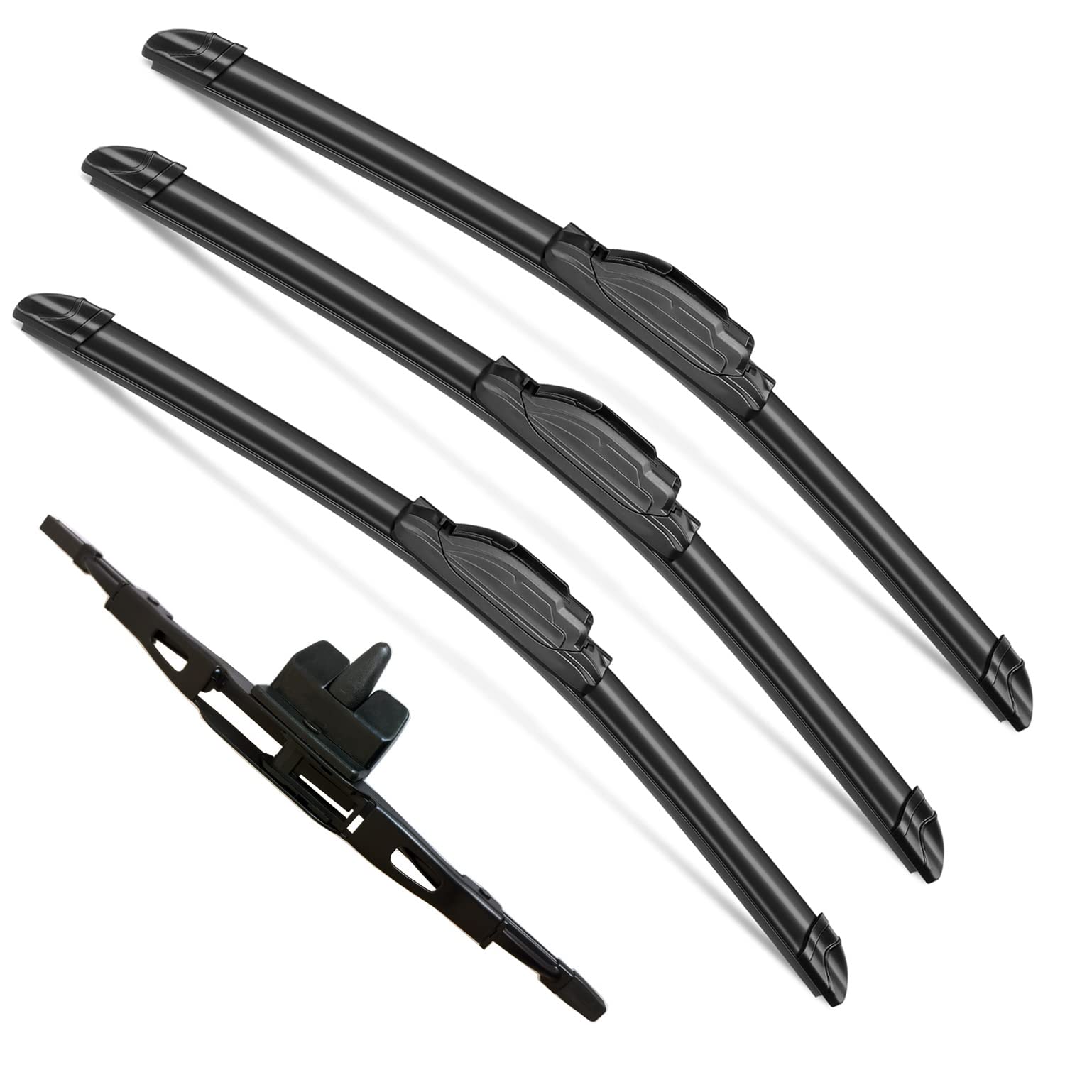 4 Wipers Set For Toyota Fj Cruiser 2007-2014, Windshield Wiper Blades Original Equipment Replacement Front And Rear- 16''/14''/1