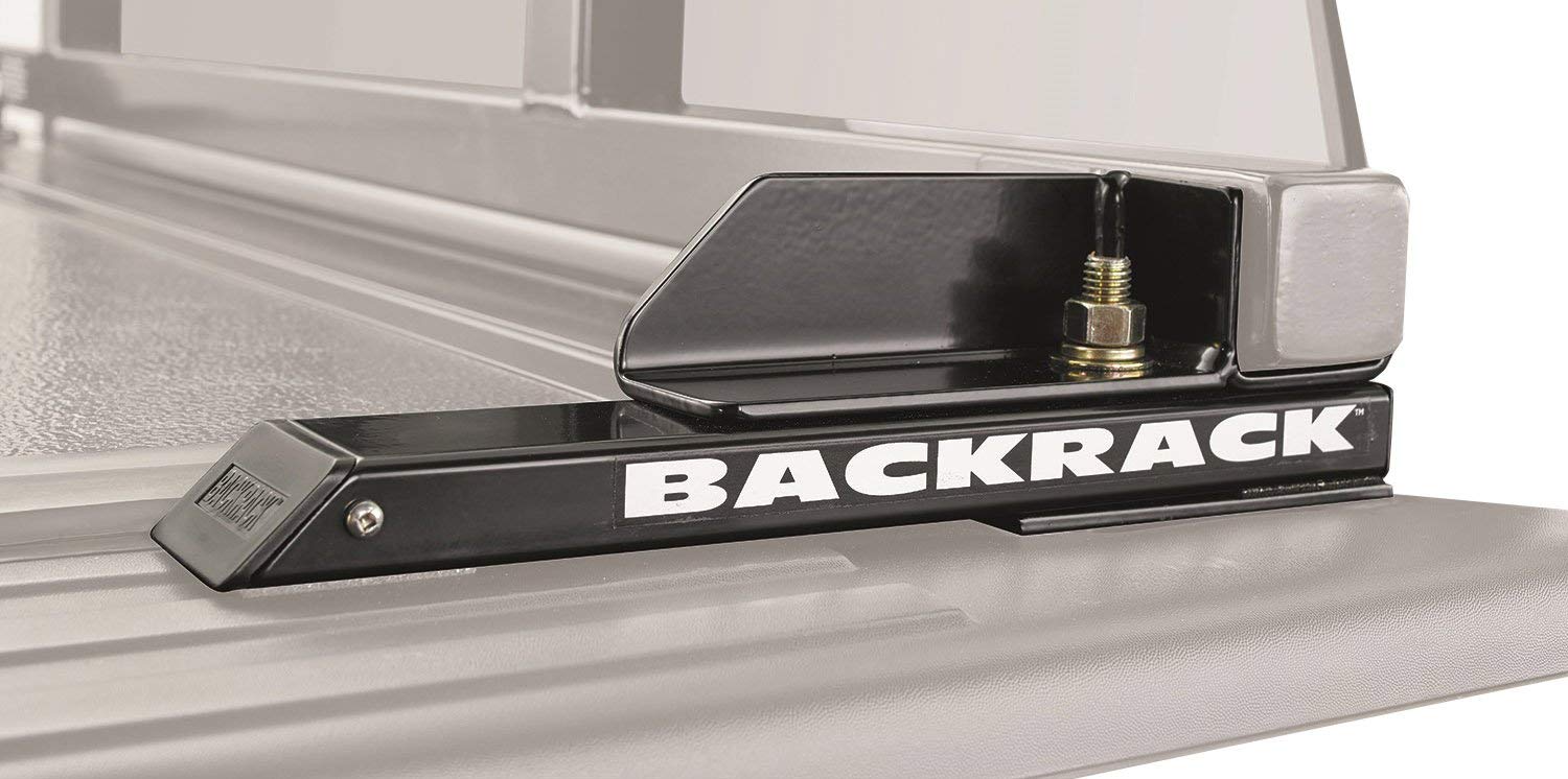RealTruck Backrack Hardware Kit for use w/LowProfile Tonneau, Black, No Drill | 40123 | Fits 20152024 Ford F150; 20222024 Fo