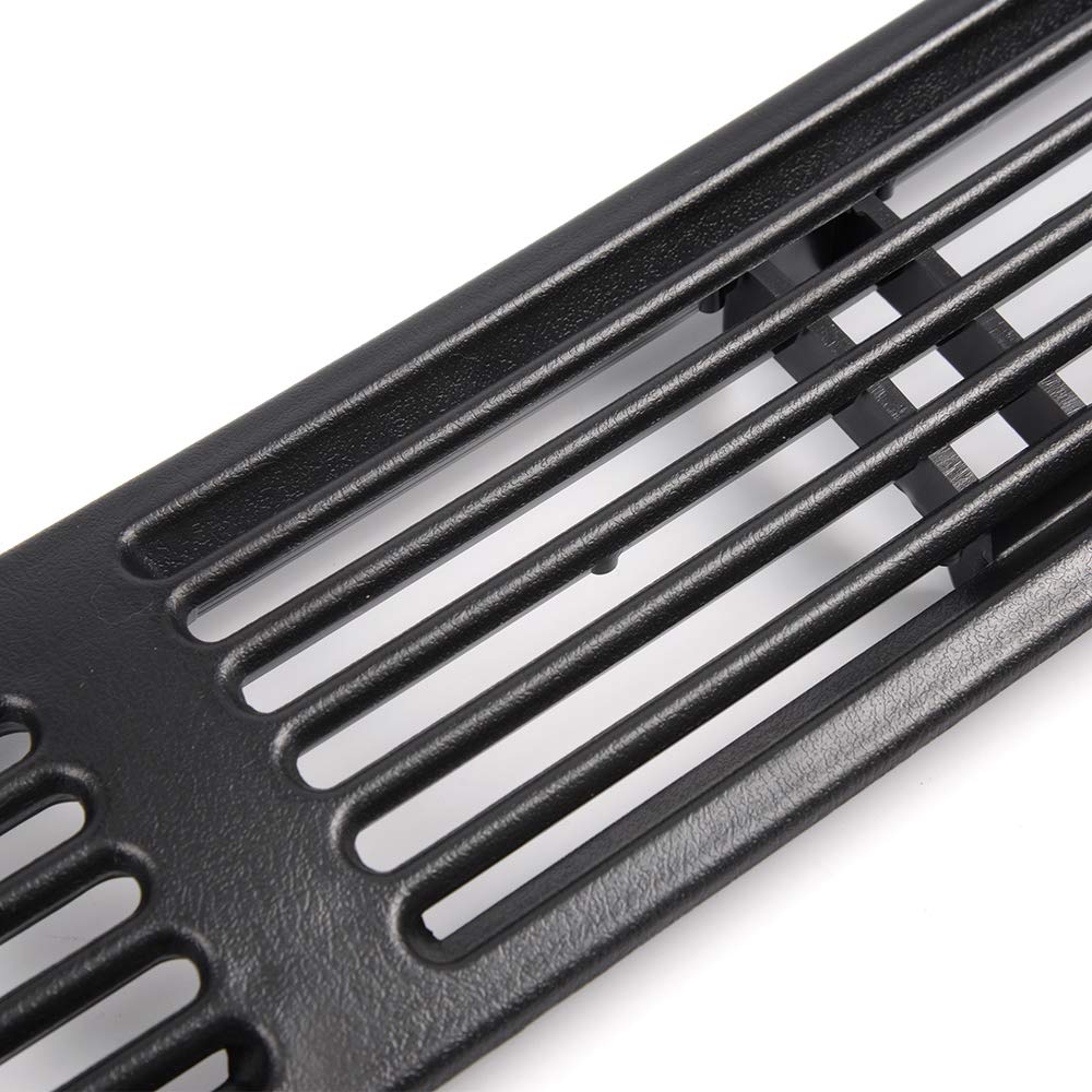 PIT66 Black Dash Defrost Vent Cover Grille Panel for 1998-2005 Chevy S10, GMC Envoy, Jimmy, Oldsmobile - OEM 15046436