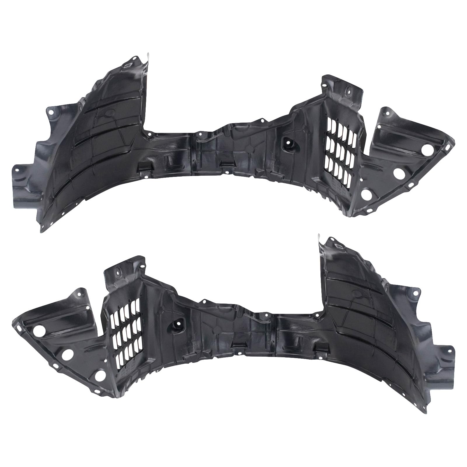 Trq Inner Fender Liner Set Compatible With 2015-2020 Infiniti Qx60 Nissan Pathfinder Ni1248152 Ni1249152