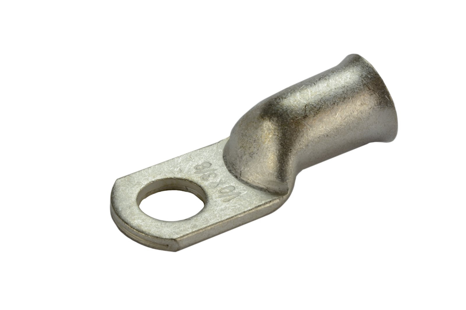 Temco 10 Pack Tinned Copper Welding Battery Cable Ends, Lugs Terminal 1/0 Awg 3/8'' Hole - Marine Grade (6 Awg To 1/0 Awg Option