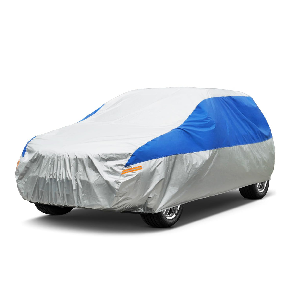 Gunhyi Suv Car Cover Waterproof All Weather For Automobiles, Outdoor Full Car Cover Snowproof Windproof Uv Protection, Universal