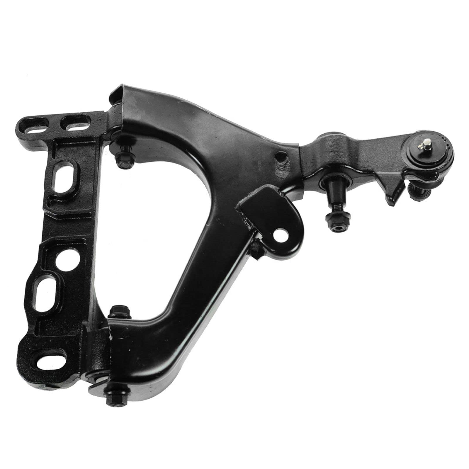 TRQ Front Upper & Lower Control Arm with Ball Joint Set Compatible with 2008-2009 Chevrolet Trailblazer GMC Envoy 2008 Isuzu Asc