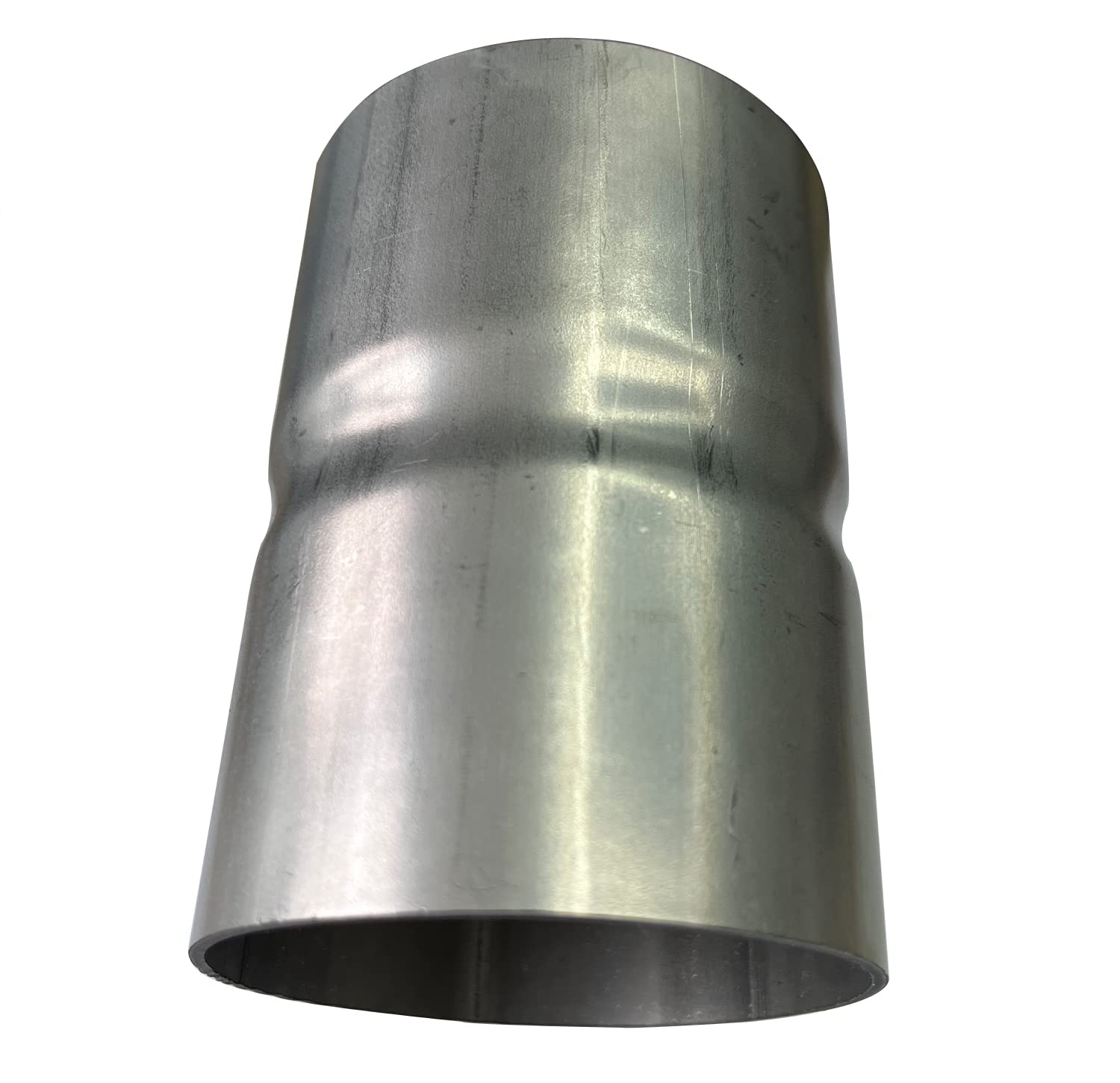 Universal ID 2.5'' to ID 2.5'' Stainless Steel Exhaust Reducer Adapter Coupler Pipe (2 1/2'' X 3.6'')