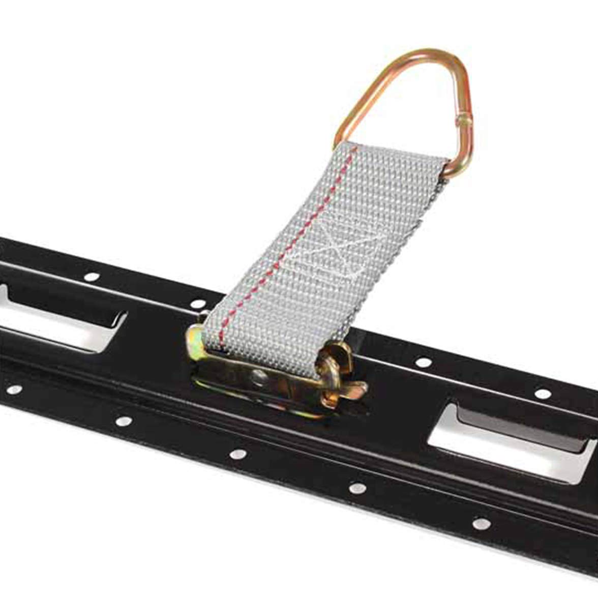 Dc Cargo Mall Indoor E Track Vertical Tie Down Rail Kit 8' (4 Pack) For Garages, Vans, Trailers, Motorcycle Tie Downs, Atv Mount