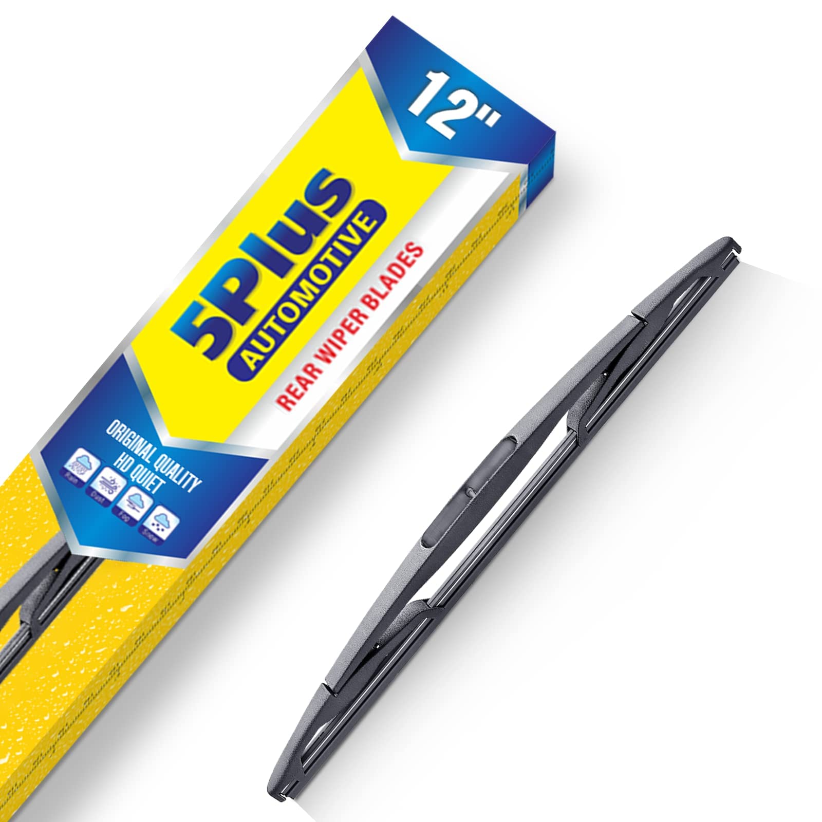 12'' Rear Wiper Blade Replacement Generic Filter For Jeep Wrangler 2016-2007 /Lincoln Mkt2019-2010 /Gmc Yukon 2014-2007 /Buick E