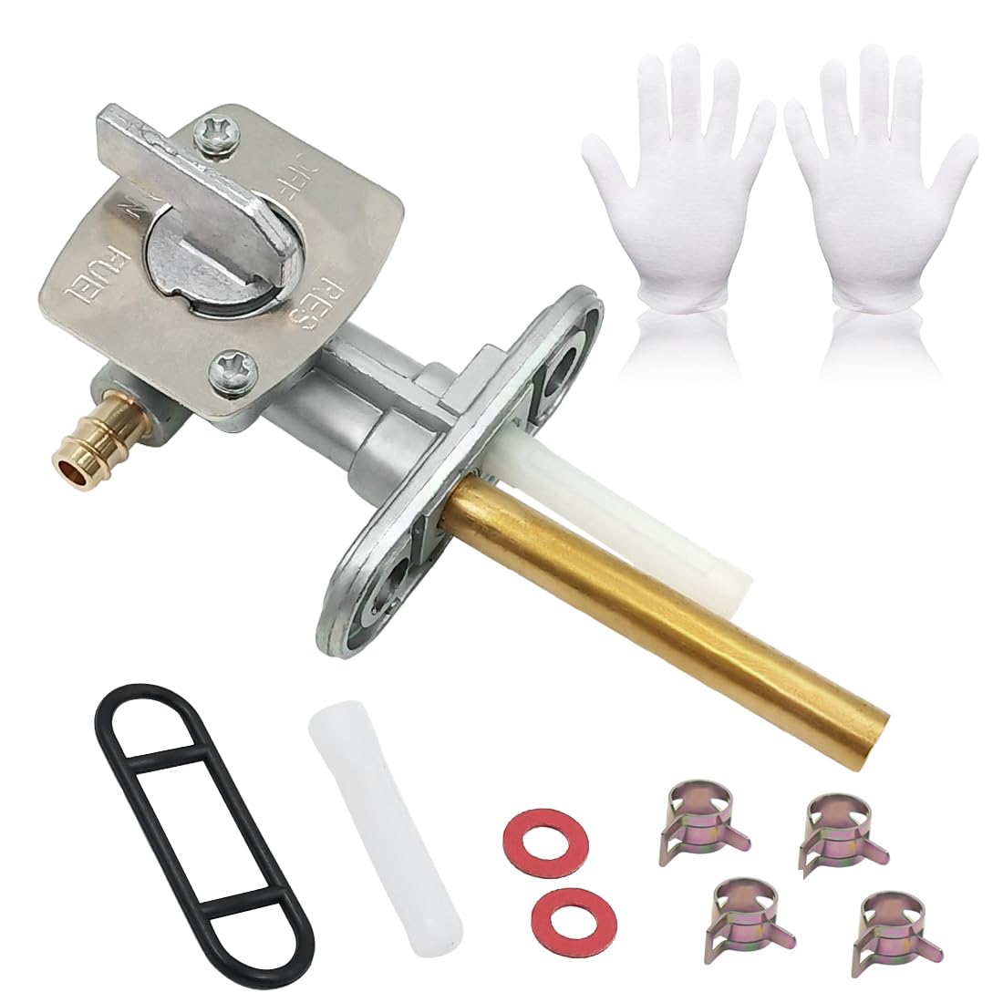 Fuel Valve Petcock For Yamaha Yz125 1992-2004, Yz250 1993-2004, Yz400F 1998-1999, Yz426F 2001-2002, Yz450F 2003-2005
